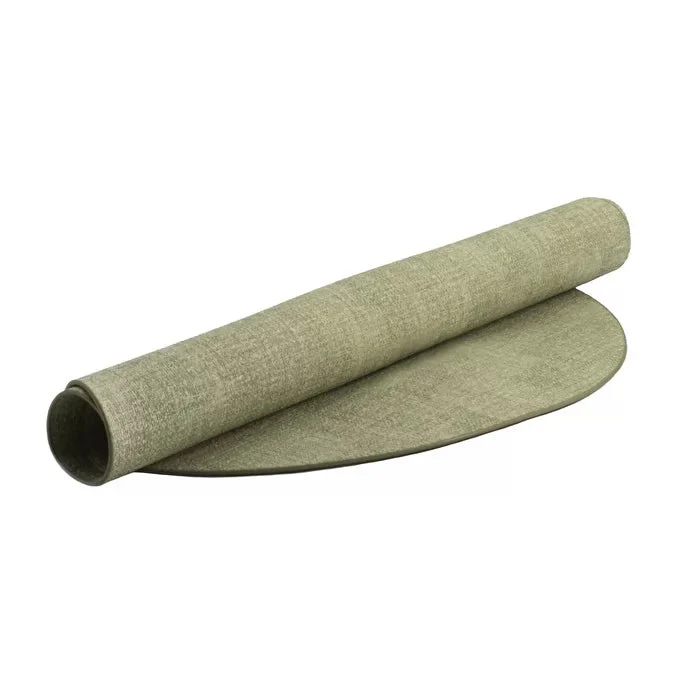 Fabric Oval Reversible Place Mat Tiffany - Mint Green - Inhomebuy