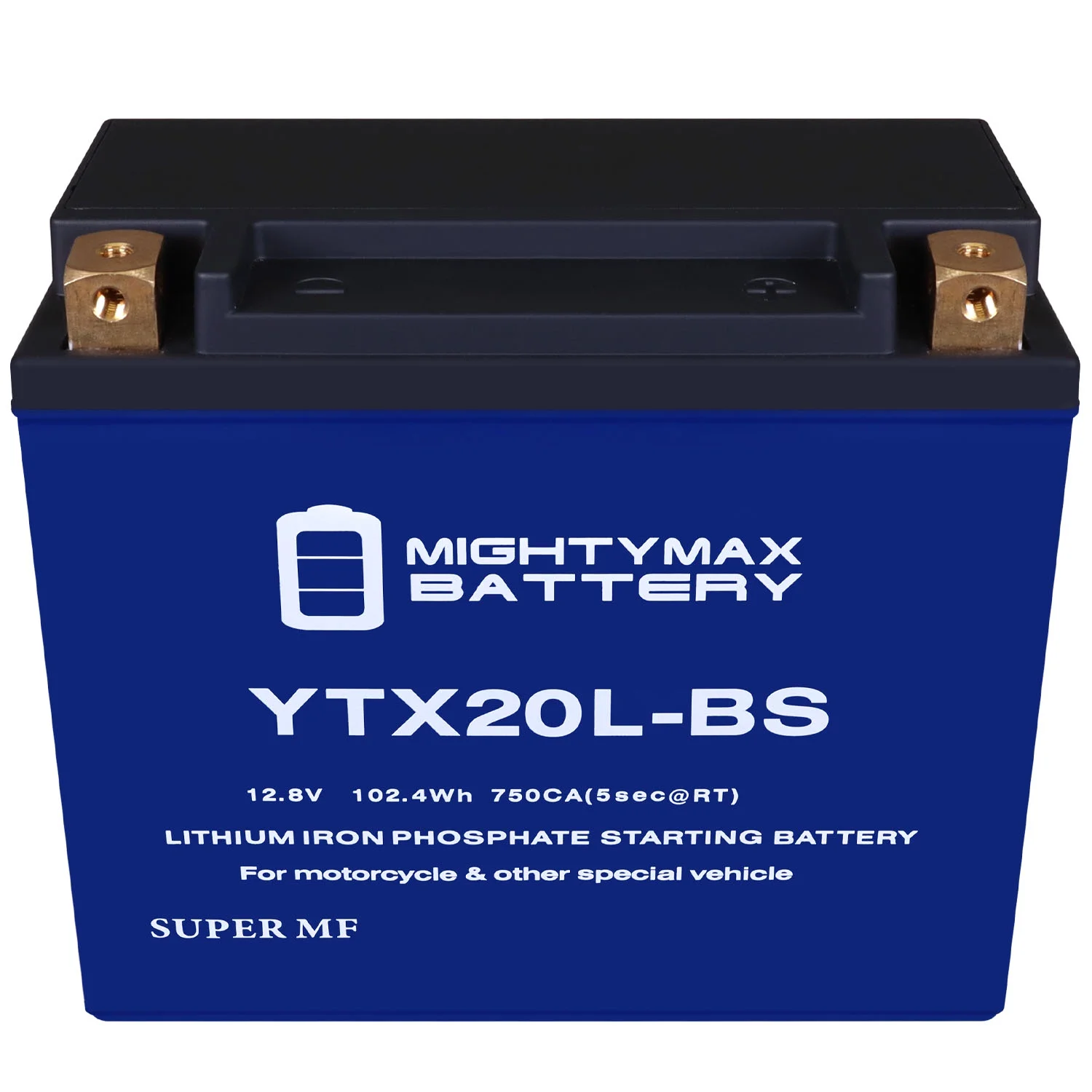 YTX20L-BS Lithium Replacement Battery compatible with CAN-AM Outlander MAX 09 - Inhomebuy