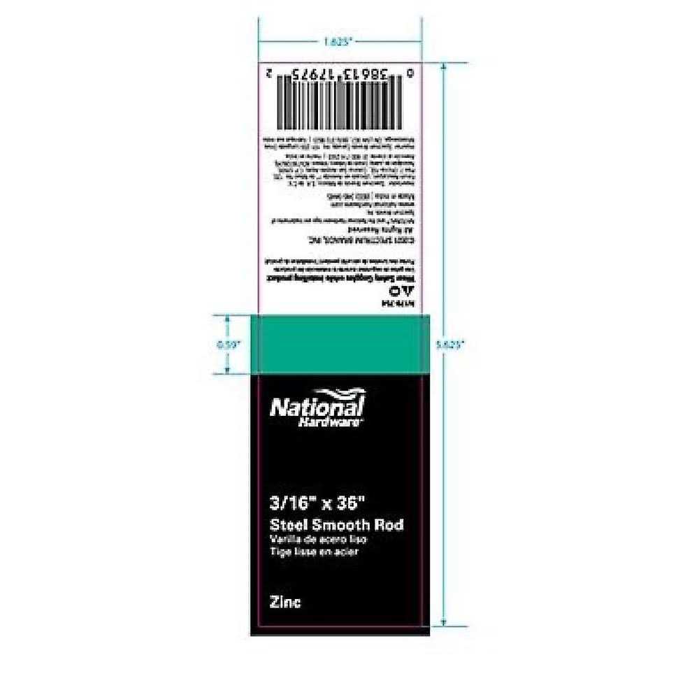 National Hardware N151-985 835 Cane Bolt - Inhomebuy