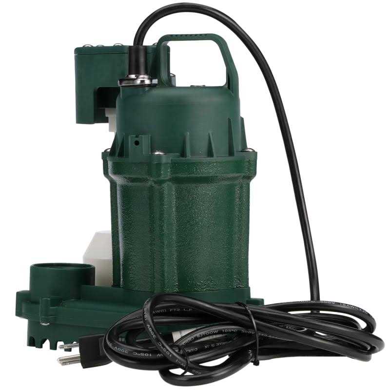 Zoeller 1/3 HP Cast Iron Sewage Pump - Inhomebuy