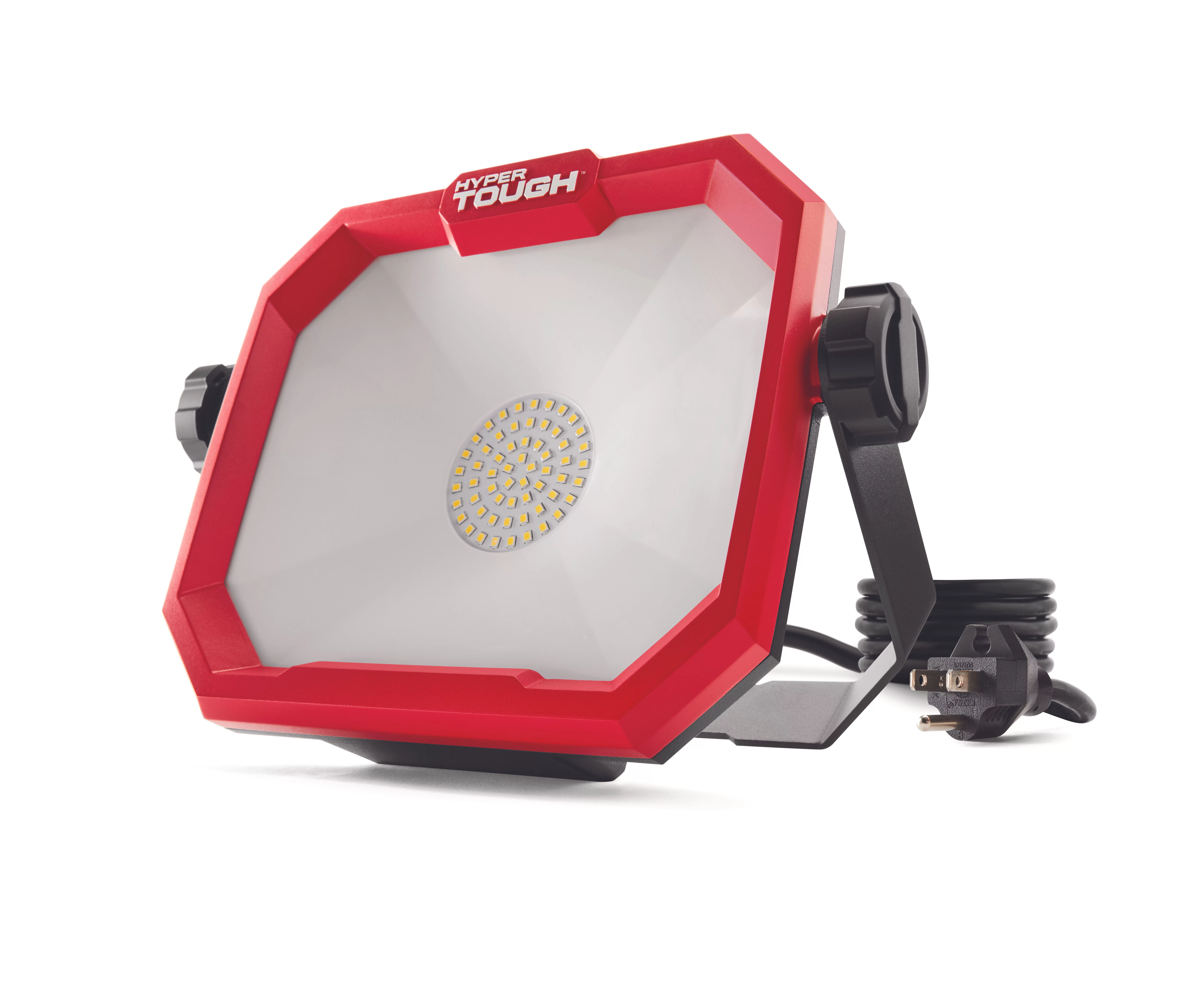 Hyper Tough 2500 Lumen Corded LED Work Light, Powder Coating Finish - Inhomebuy