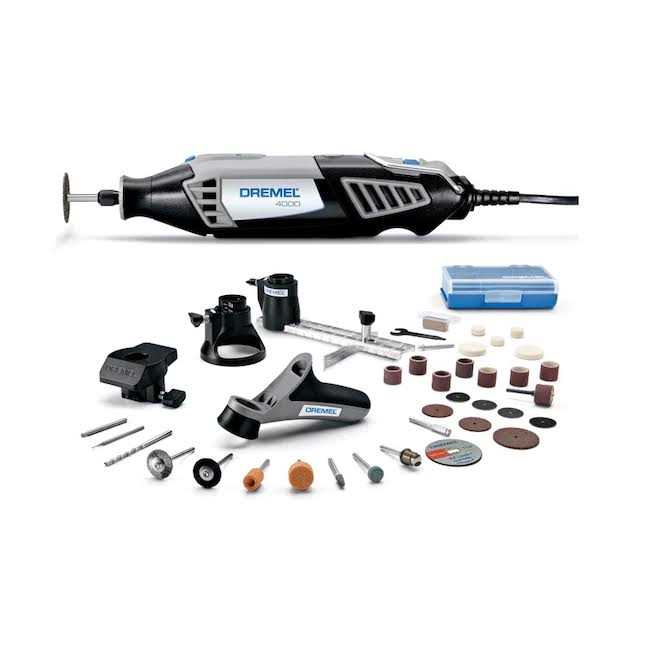 Dremel 4000 Series 1.6 Amp Variable Speed Corded Rotary Tool Kit Rotary Accessory - Inhomebuy