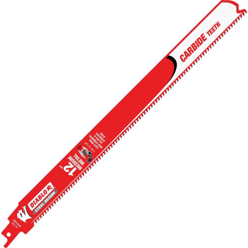 Diablo Steel Demon Carbide Metal Reciprocating Saw Blade 12 - Inhomebuy