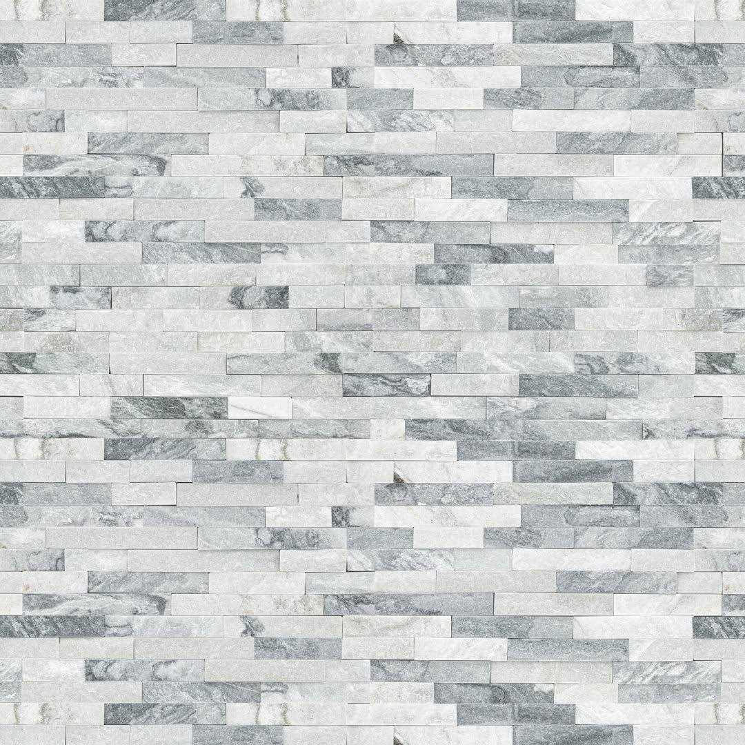 MSI Alaska Gray Ledger Panel 6 in. x Natural Marble Wall Tile - Inhomebuy