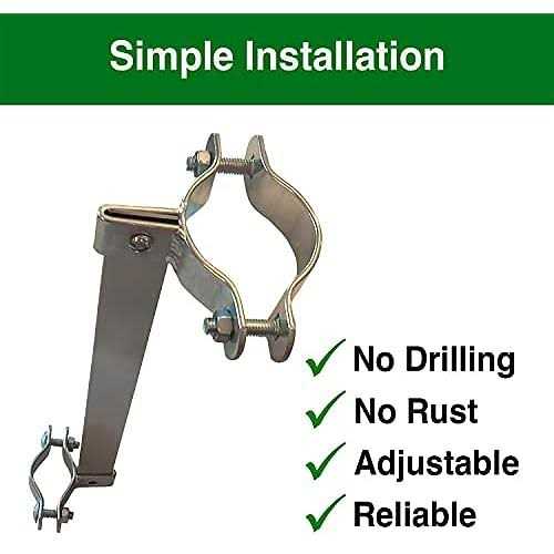 Gate Latch POSTMNT Blk - Inhomebuy