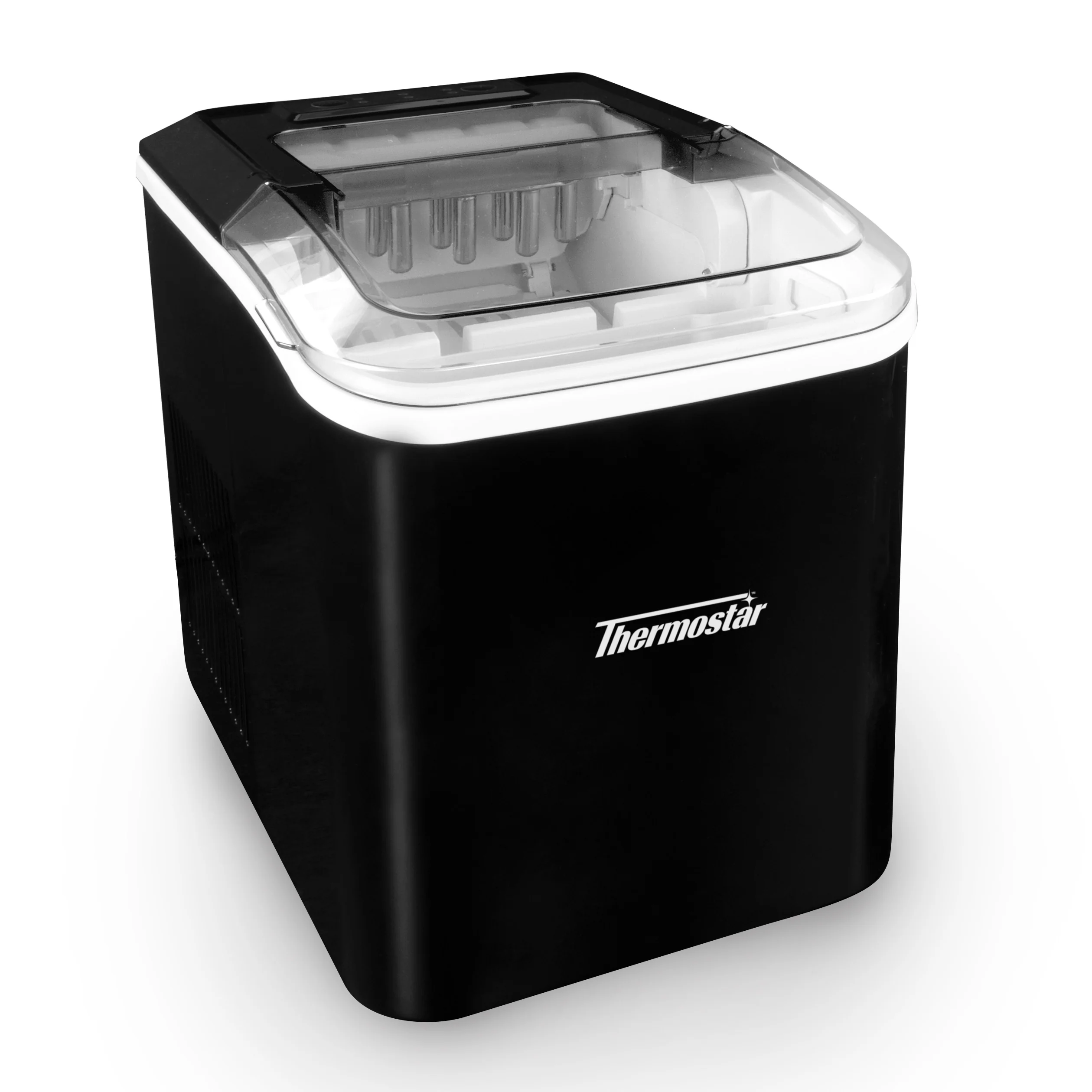 Thermostar 26-Pound Automatic Self-Cleaning Portable Countertop Ice Maker Machine - Inhomebuy