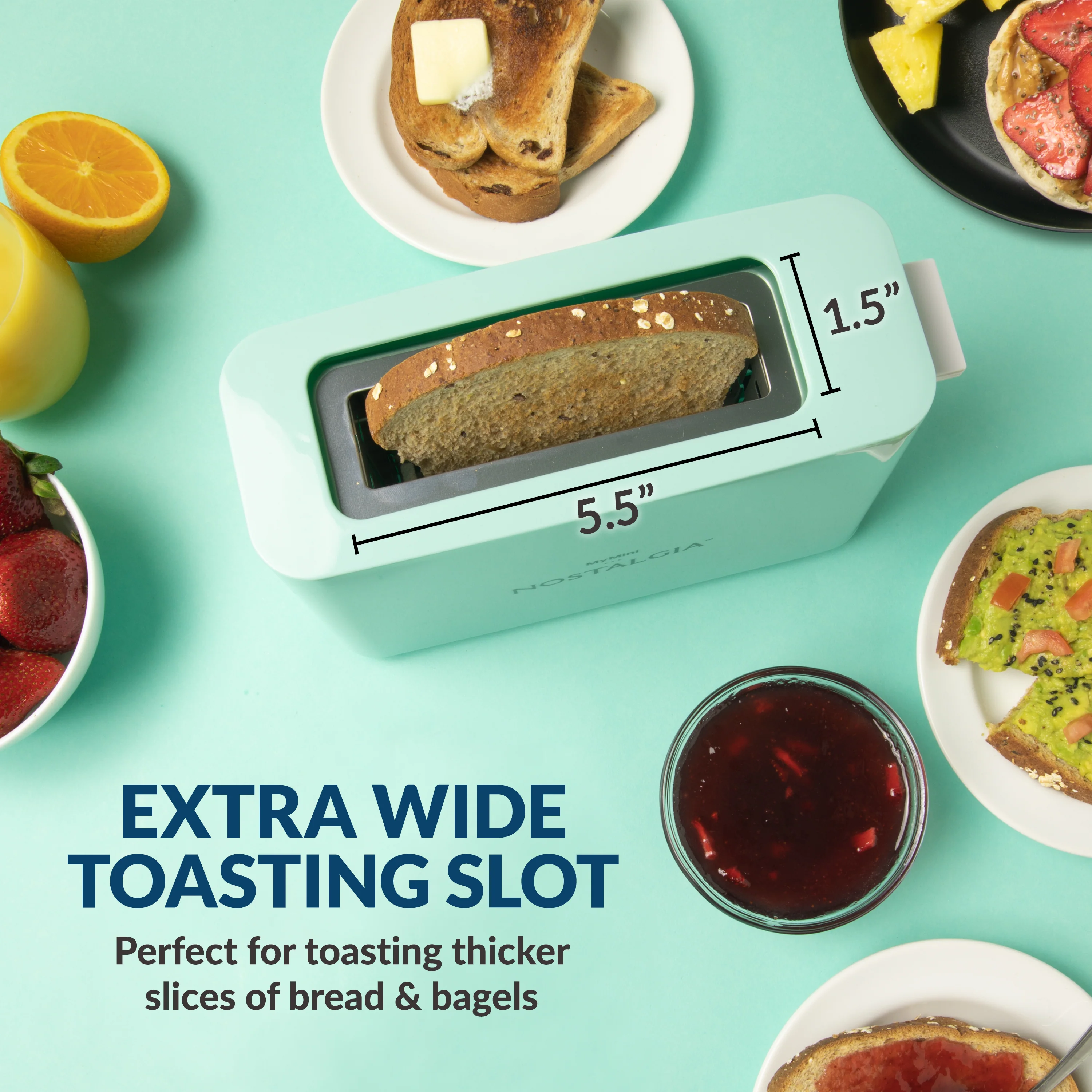 MyMini Single Slice Toaster - Inhomebuy