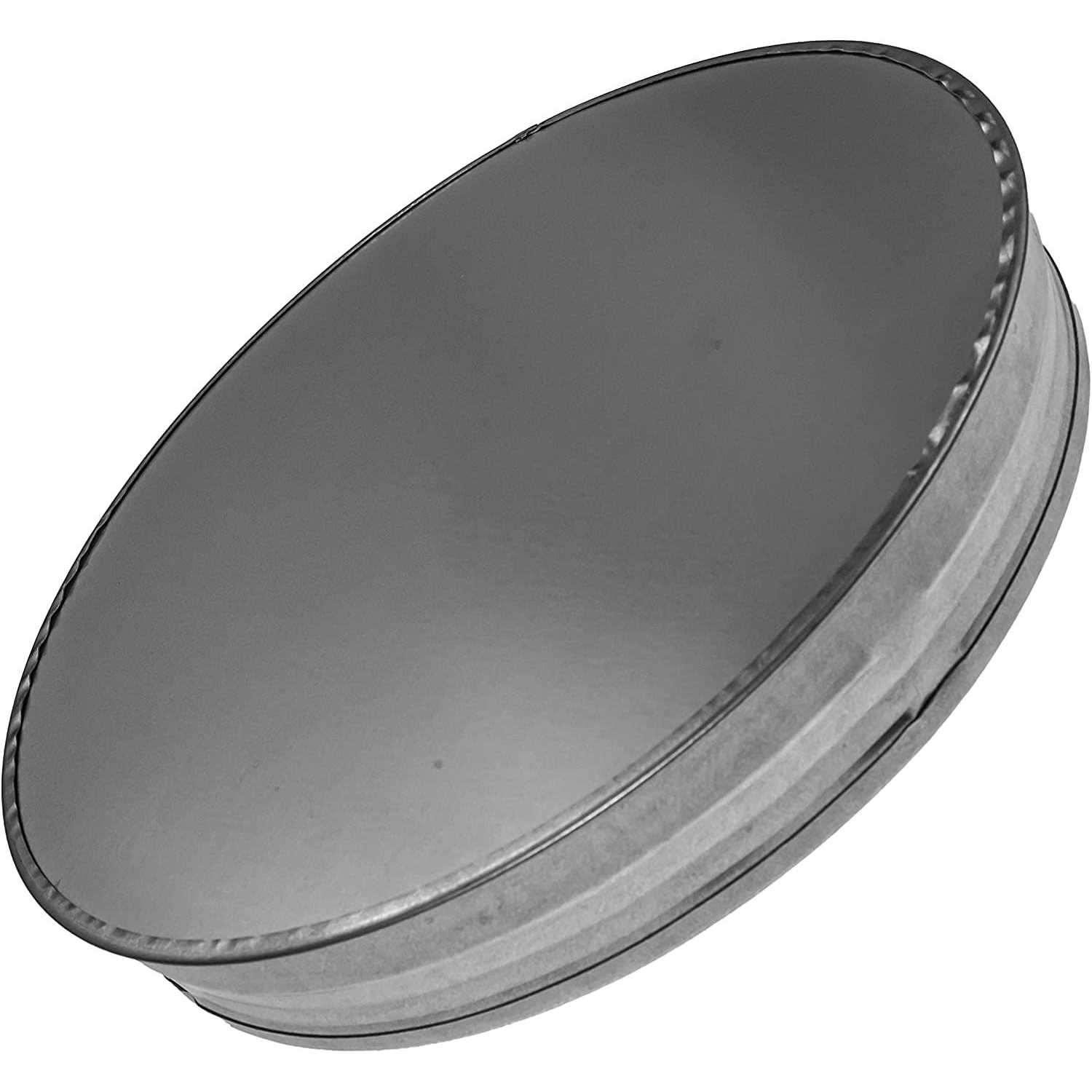 Vent Systems Galvanized Steel End Cap Duct End End Steel Plug - Inhomebuy