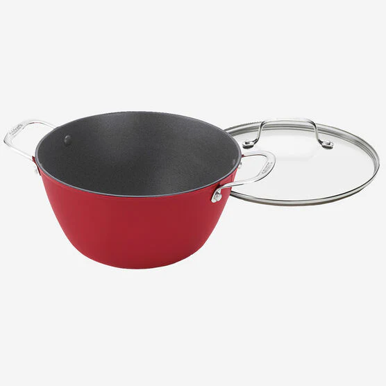 Cuisinart 3.2qt Dutch Oven CastLite w/ glass lid |CIL32-22RC| - Inhomebuy