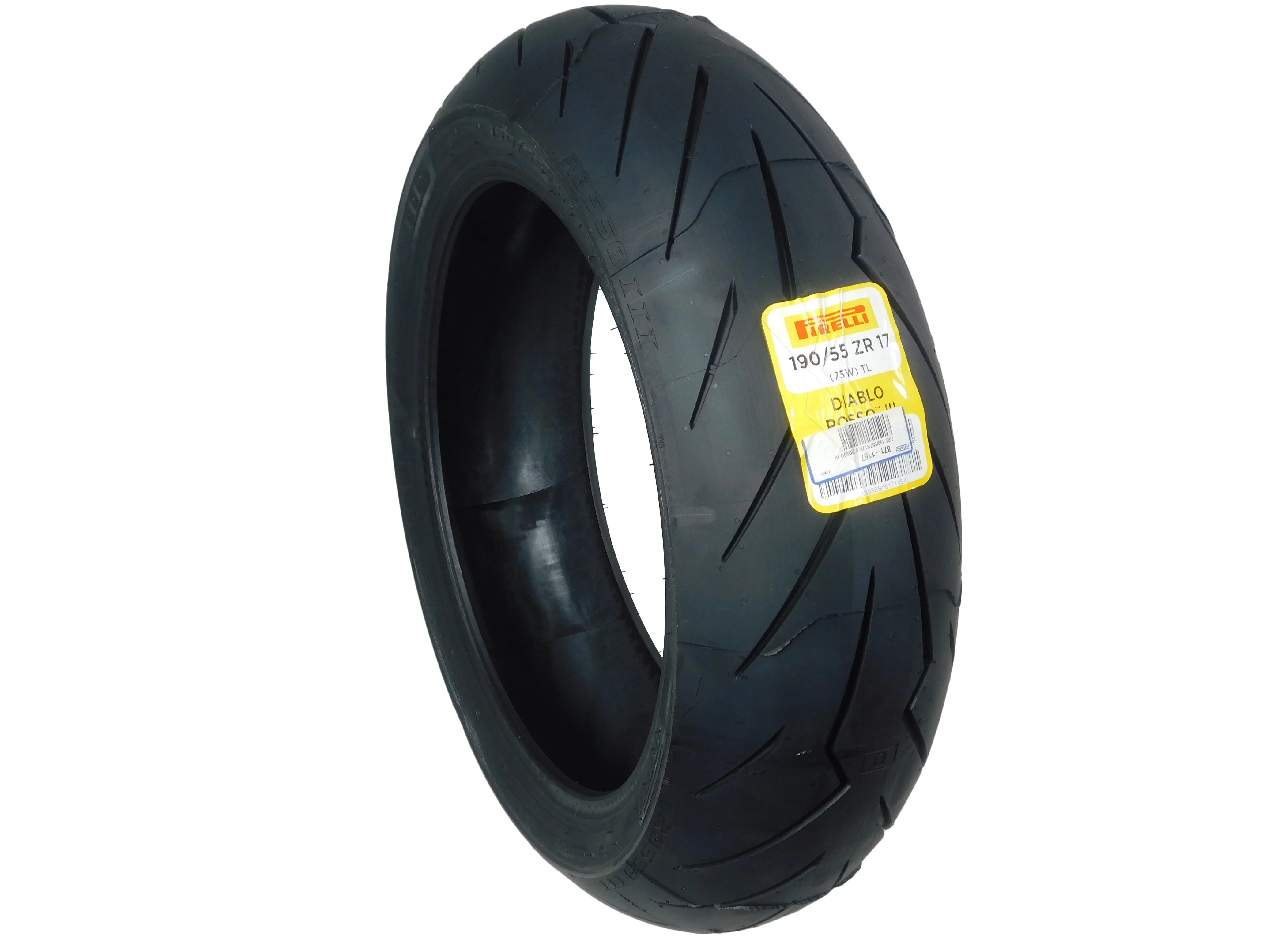 Pirelli Diablo Rosso III 190/55 ZR17 Rear Motorcycle Tire - Inhomebuy