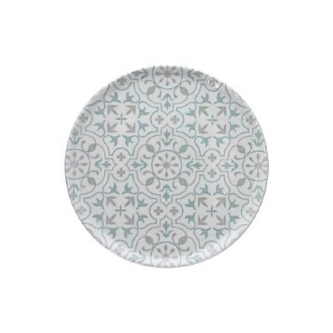 Round Pizza Plate 33cm Cinzia Aura Blu - Inhomebuy