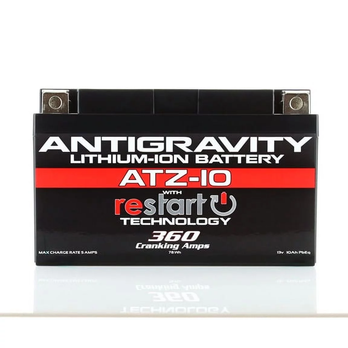 Antigravity YTZ10 Lithium Battery w/Re-Start - AG-ATZ10-RS - Inhomebuy