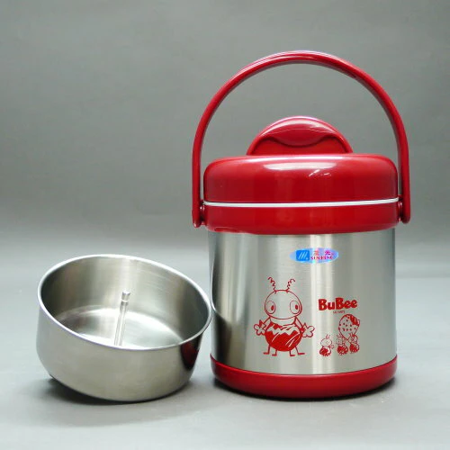 Sun Kung Thermal Lunch Kit |H1500| 1.5L with divider basket, assorted color(red/blue) - Inhomebuy