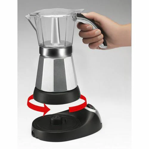 DeLonghi Moka Espresso Maker |EMK6| 3-6 cup, cordless - Inhomebuy