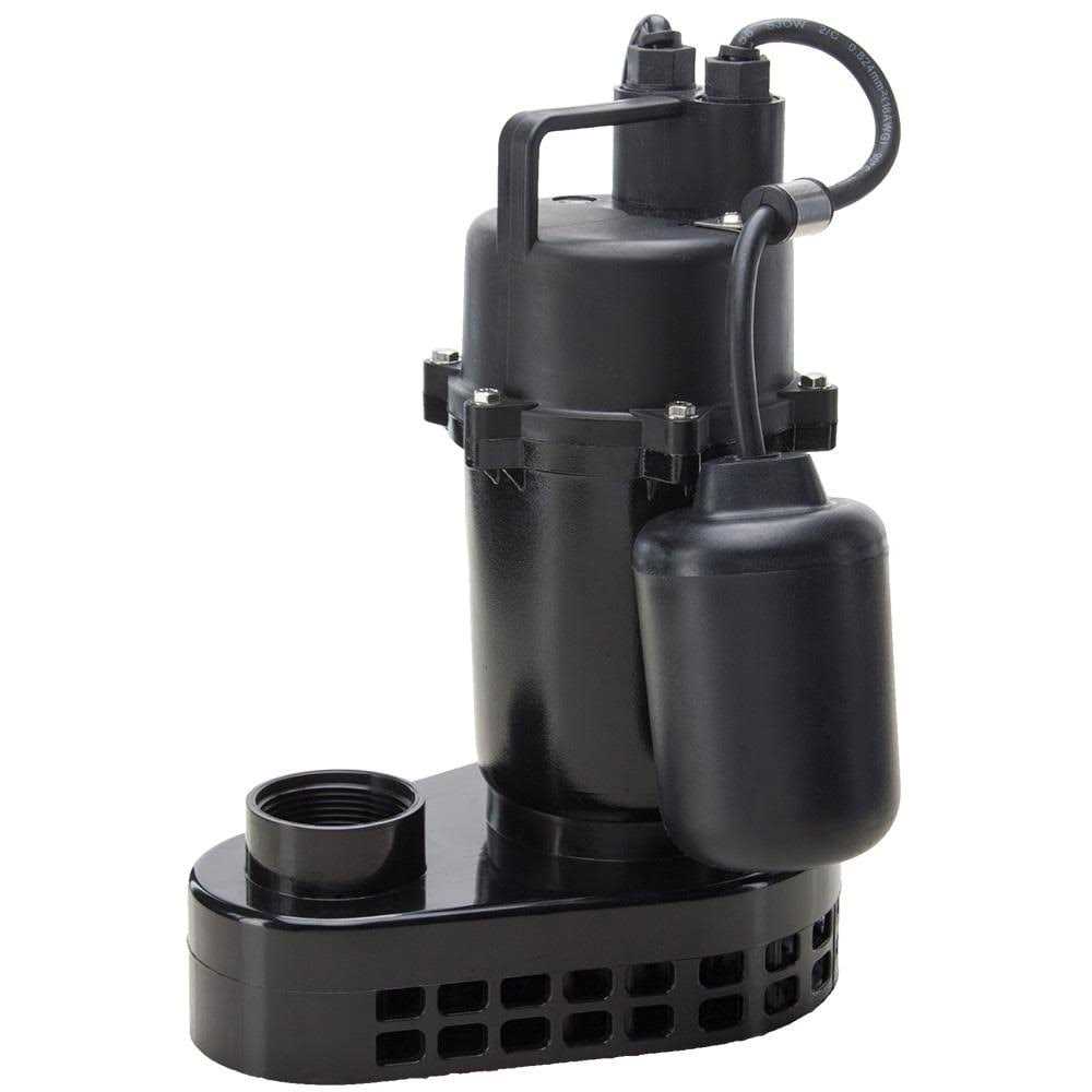 Utilitech 0.33-HP Thermoplastic Submersible Utility Pump 148002 - Inhomebuy