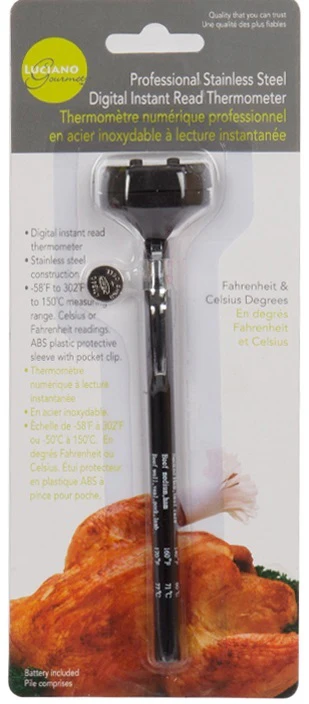 Luciano Digital Instant Read Thermometer | 70641 - Inhomebuy