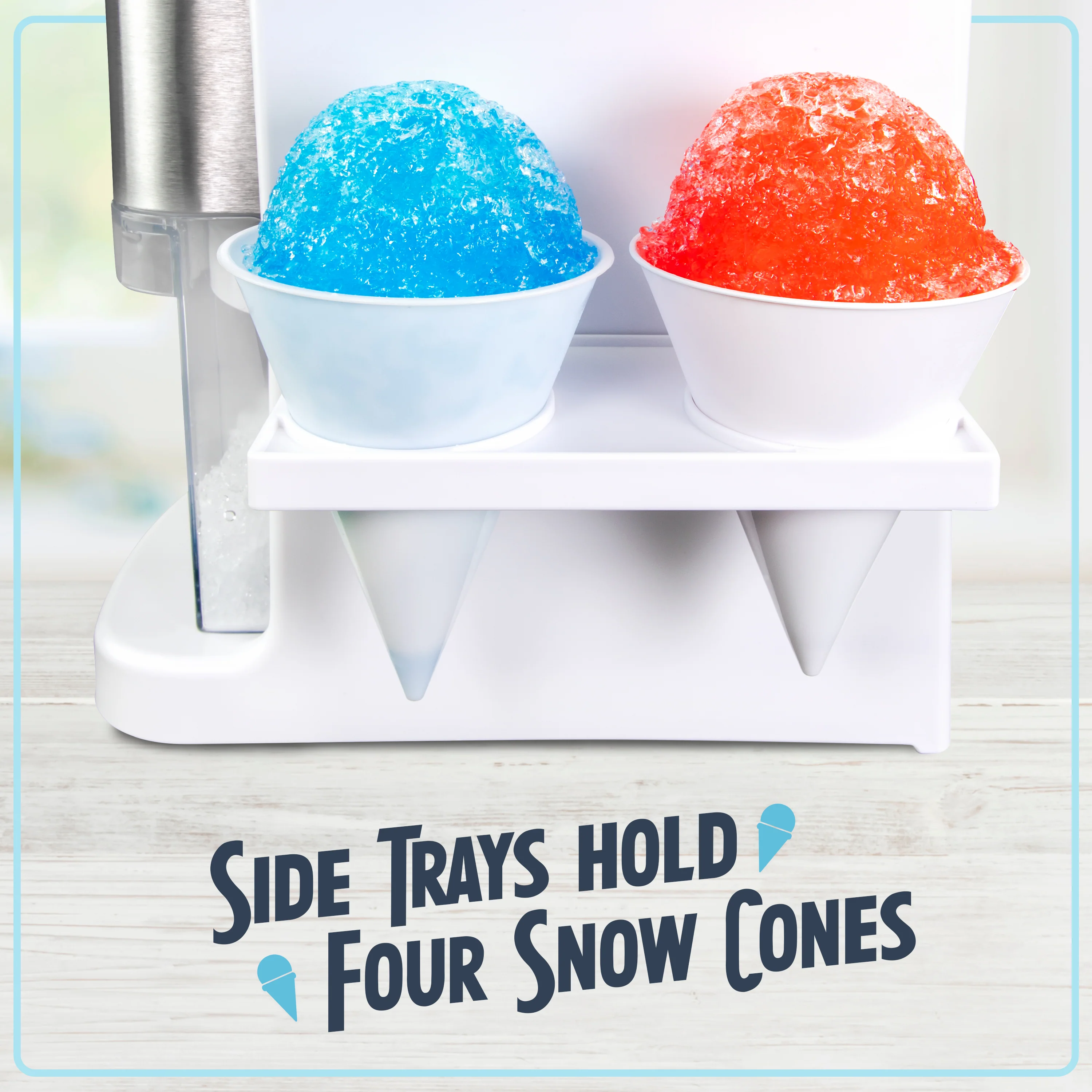 SnowPro Shaved Ice & Snow Cone Maker - Inhomebuy