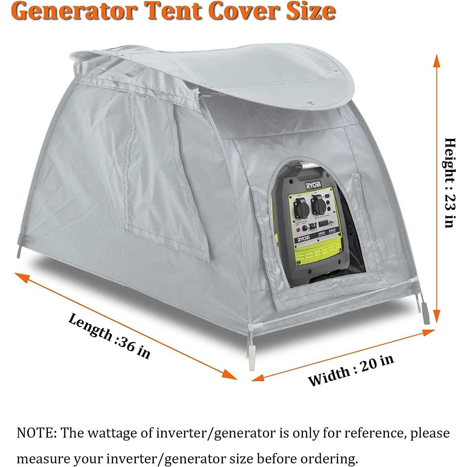 Coverify Generator Cover While Running - Inhomebuy
