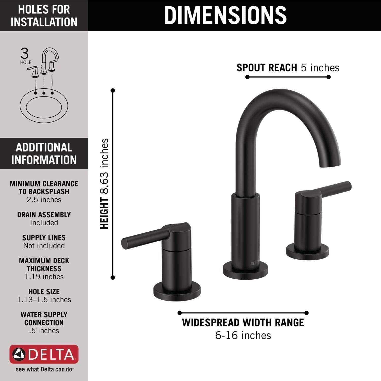 Delta Nicoli Single-Handle 5-Spray Shower Faucet 142749 - Inhomebuy
