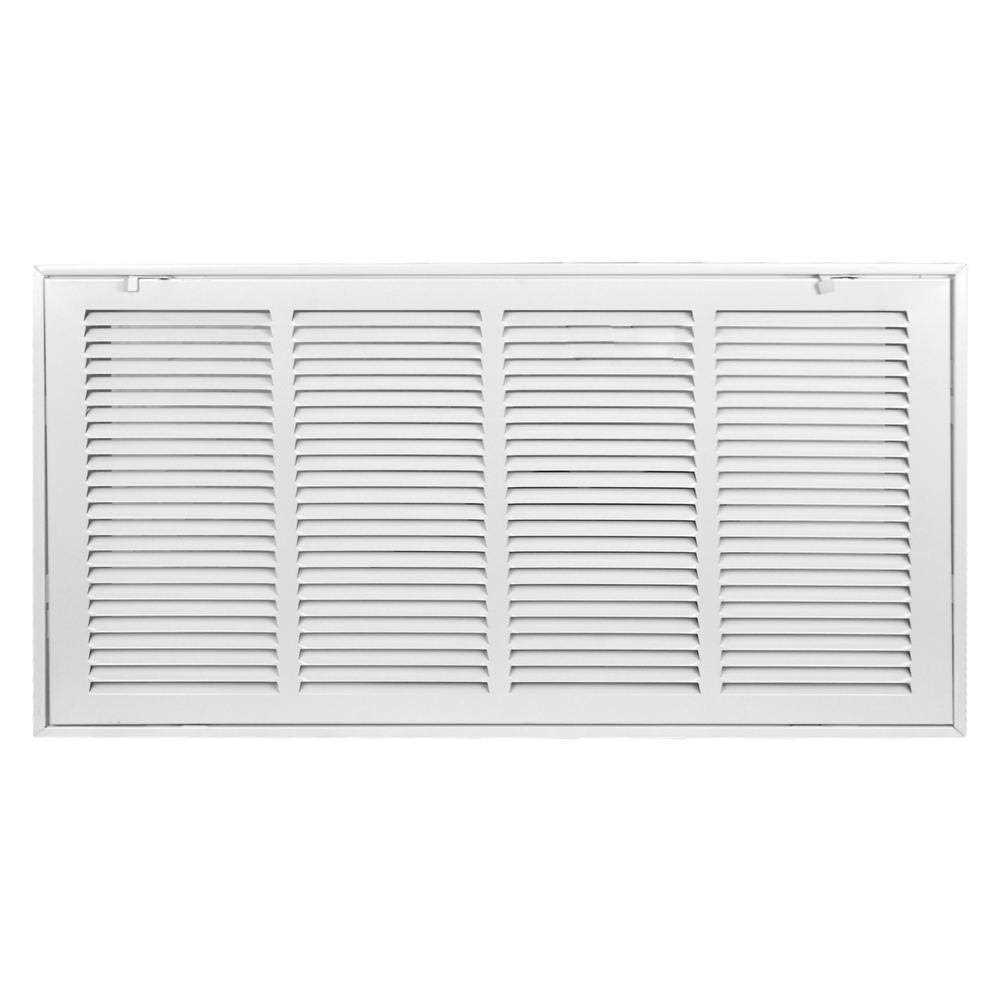 Venti Air 20 in. Wide x 25 in. High Return Air Filter Grille of Steel - Inhomebuy