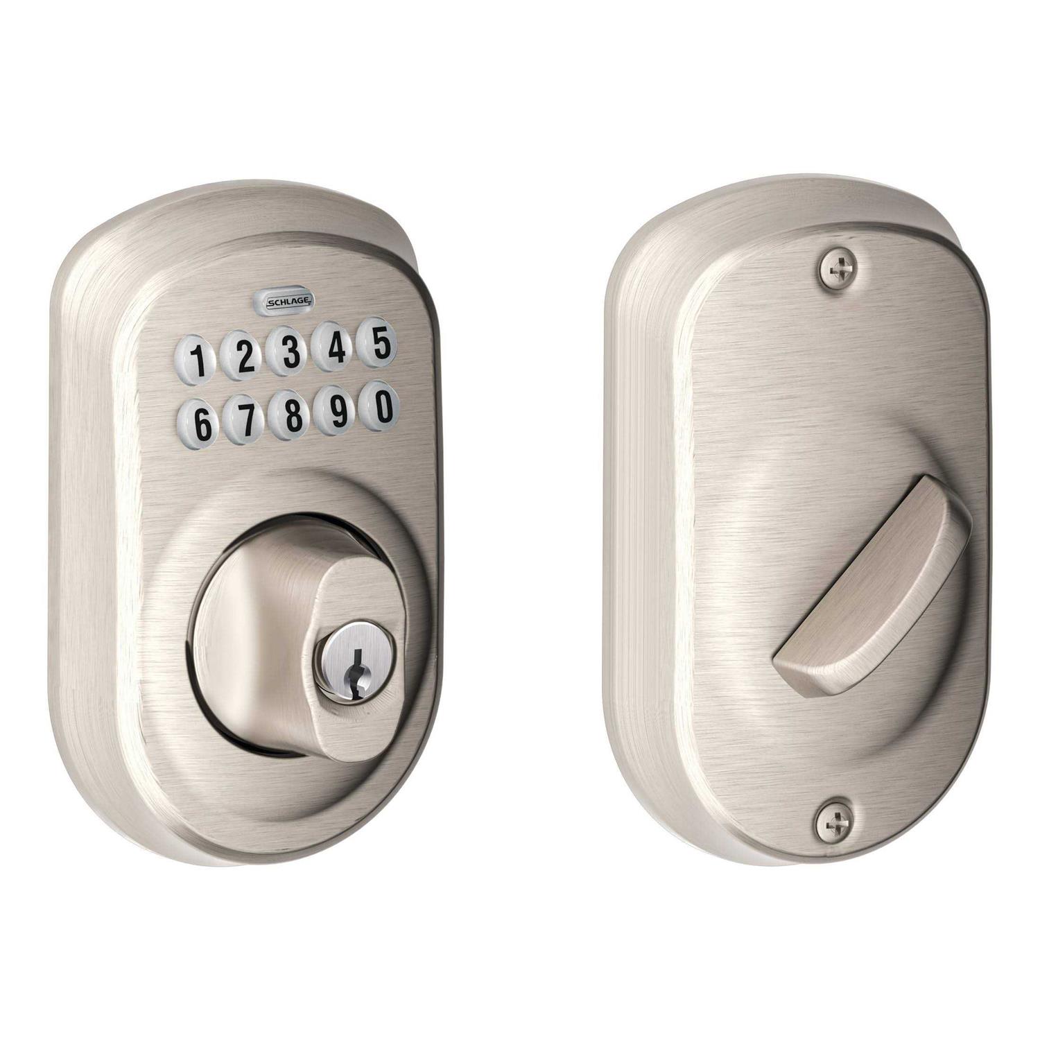 Schlage Keypad Deadbolt Plymouth - Inhomebuy
