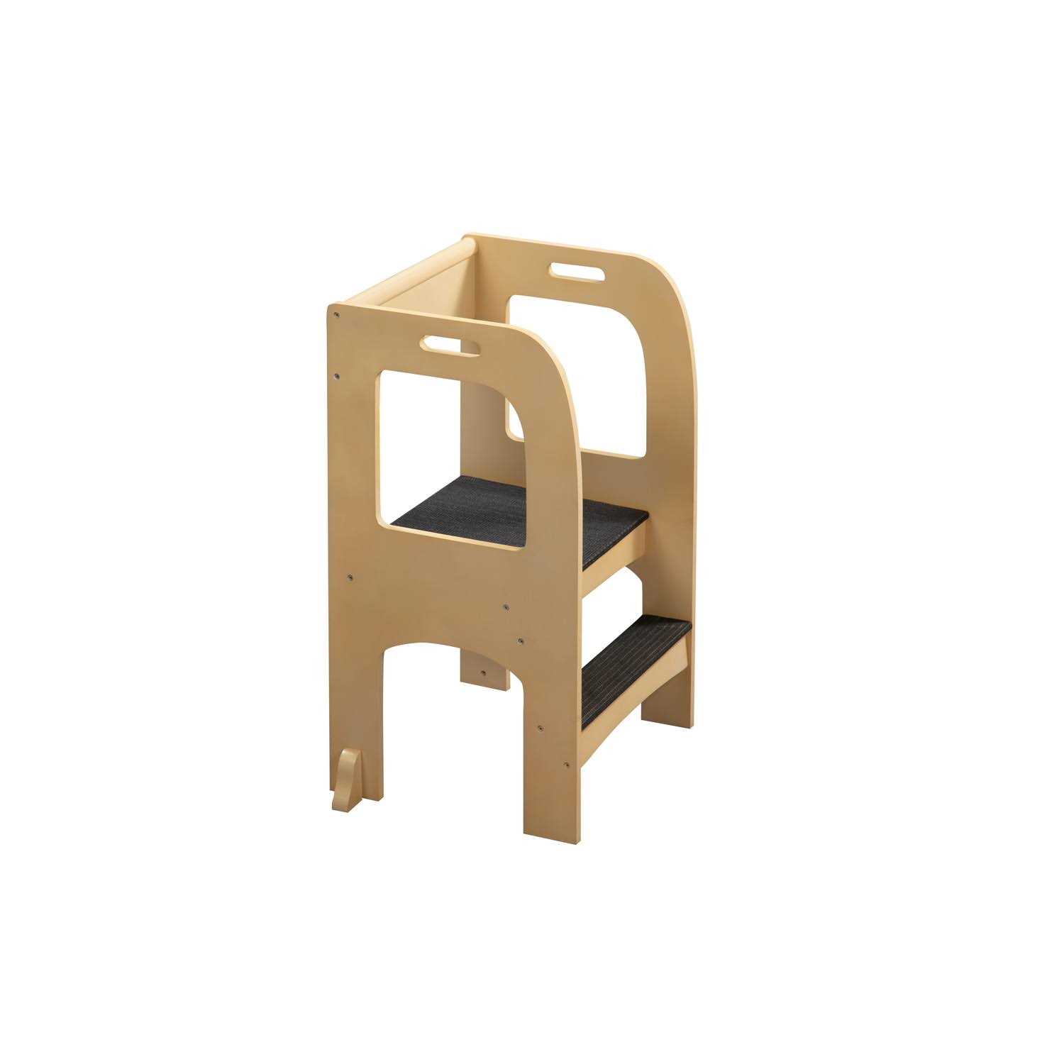 Naomi Home Stylish Steps for Little Kids On The Rise Kitchen Step Stool Chair - Inhomebuy