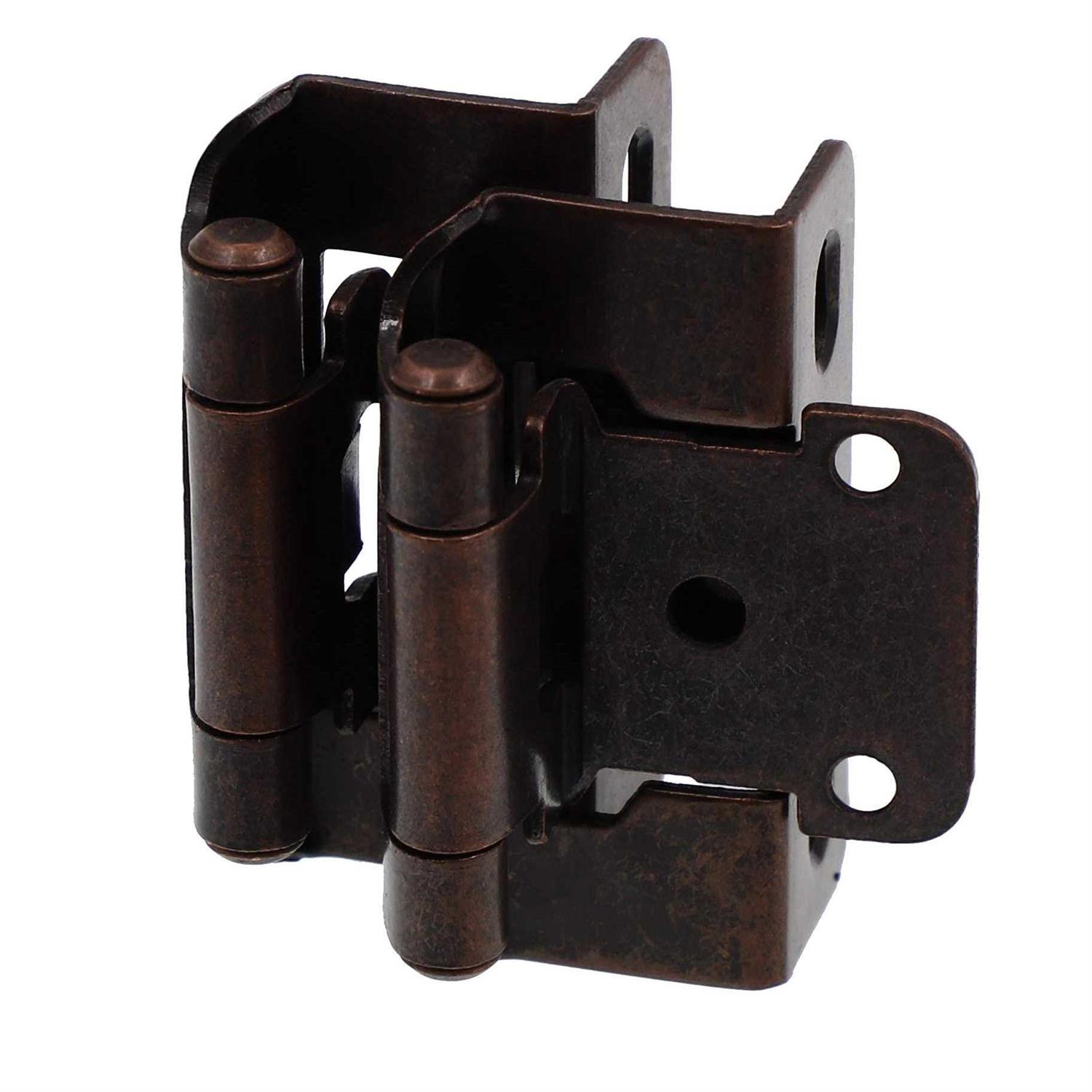 Decobasics 1/2 Overlay Semi Partial Wrap Around Kitchen Cabinet Hinges - Inhomebuy