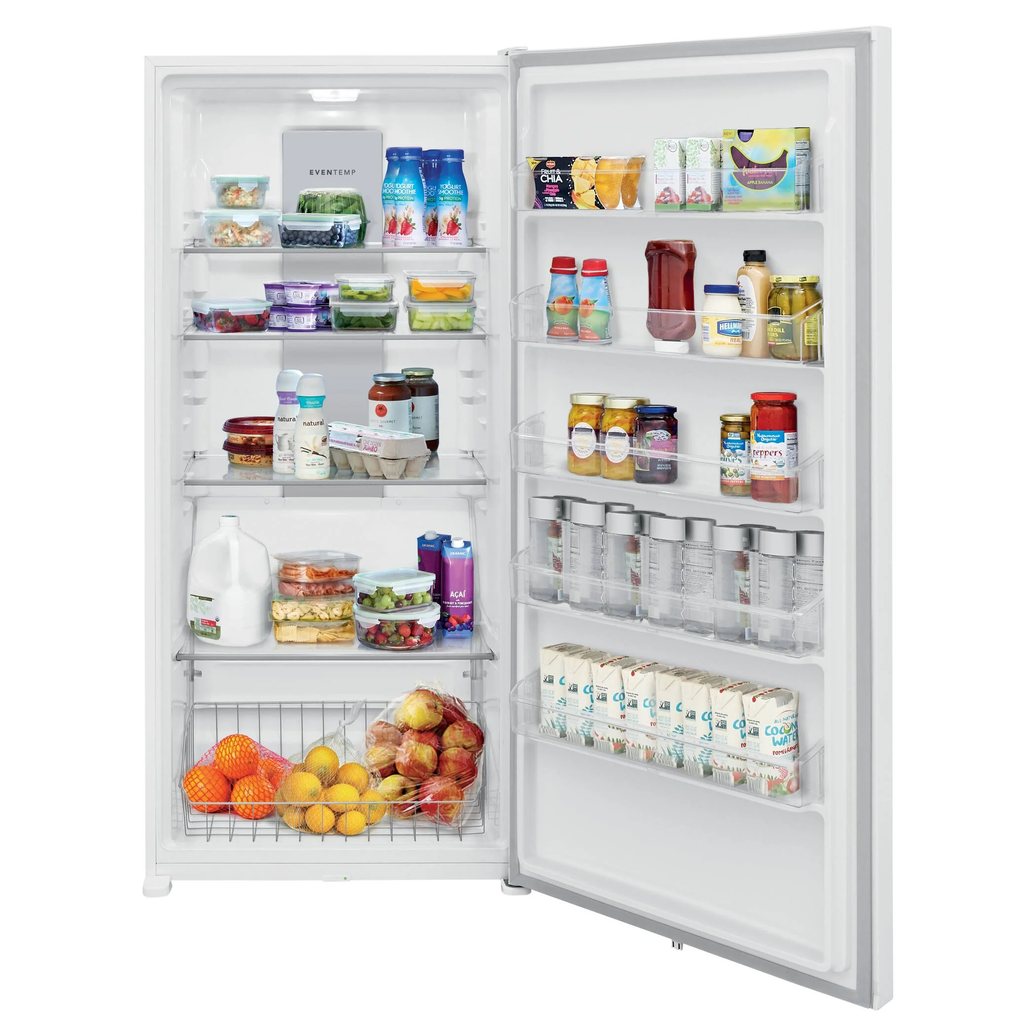 FRIGIDAIRE 20 CU FT. WHITE SINGLE-DOOR REFRIGERATOR WITH EVENTEMP COOLING SYSTEM - FRAE2024AW - Inhomebuy