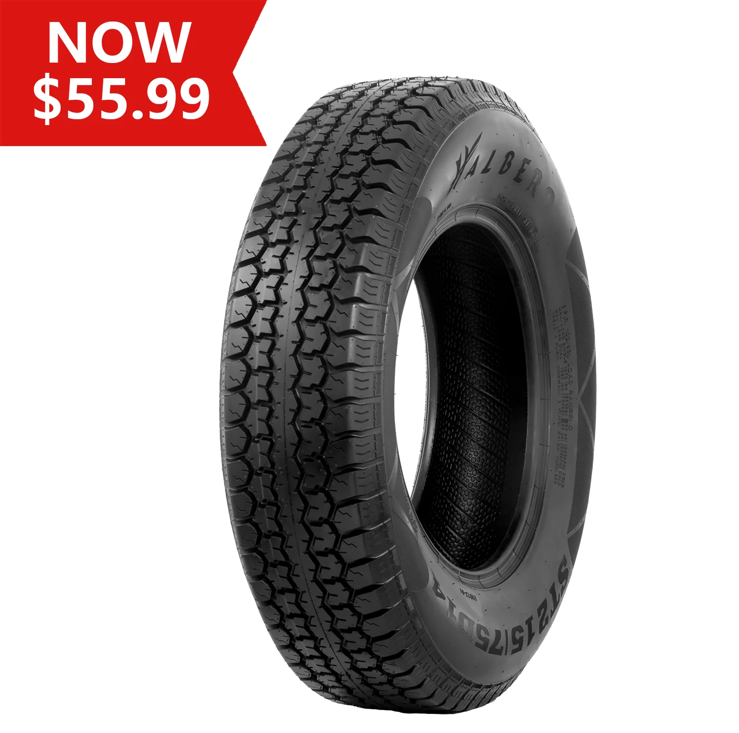 HALBERD 6PR  ST215/75D14 215 75 14 Trailer Tires  14in Load Range C Fuel-saving Designed Trailer Tires - Inhomebuy