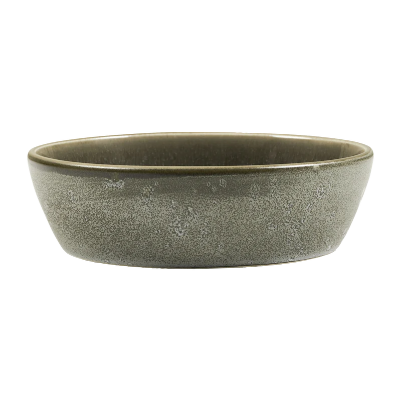 Stoneware Soup Bowl 18cm Grey/ Grey - Inhomebuy