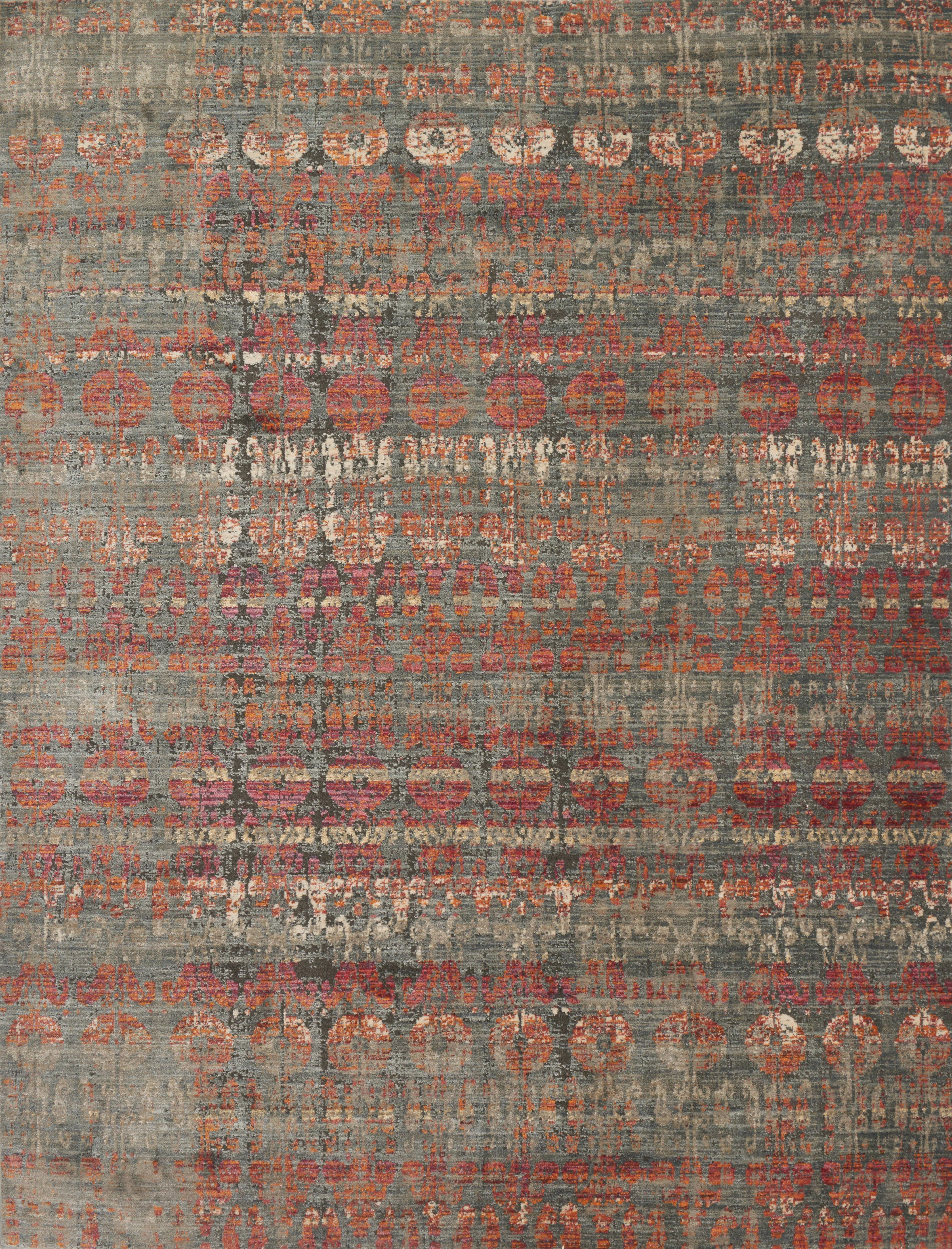 Loloi Rugs Javari Collection Rug in Steel, Sunrise - 12'0