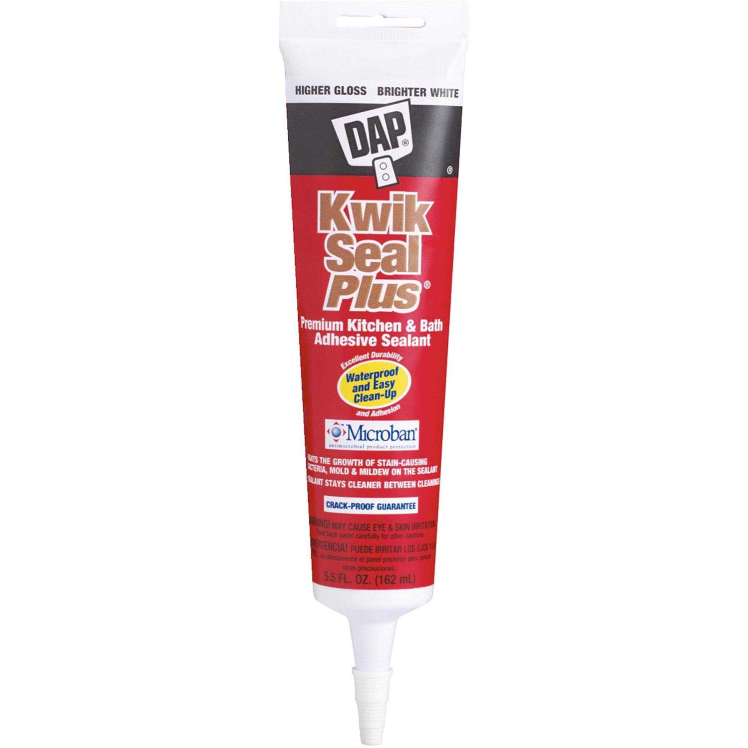 DAP Kwik Seal Plus Adhesive Caulk - Inhomebuy