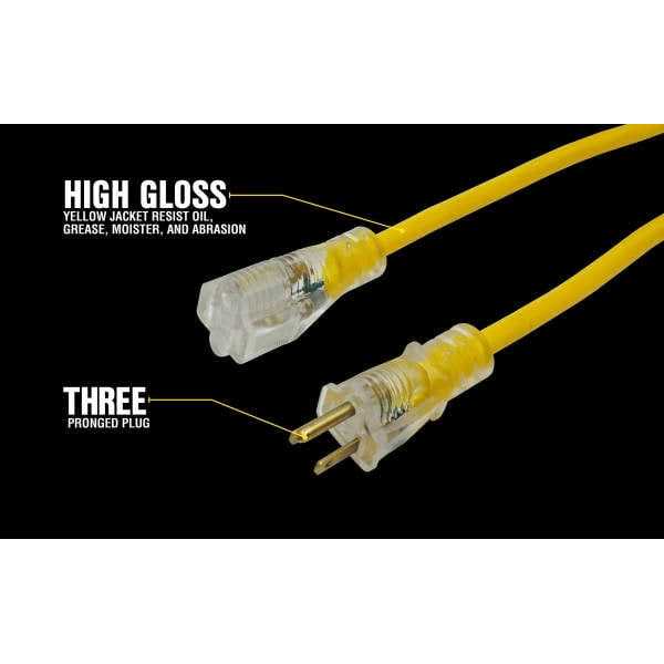 Yellow Jacket Extension Cord - Inhomebuy