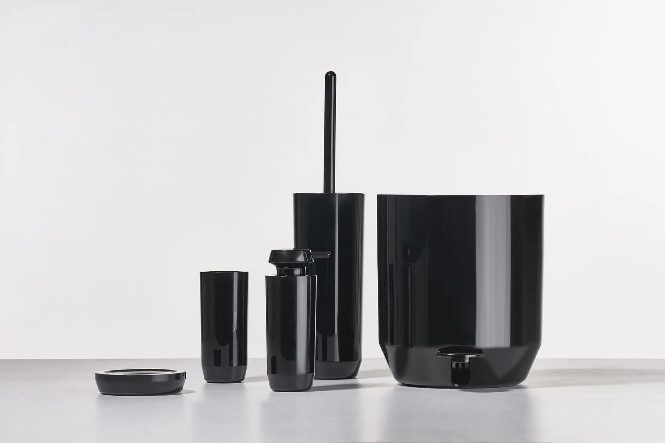 Pedal Bin  Suii Black 4L - Inhomebuy