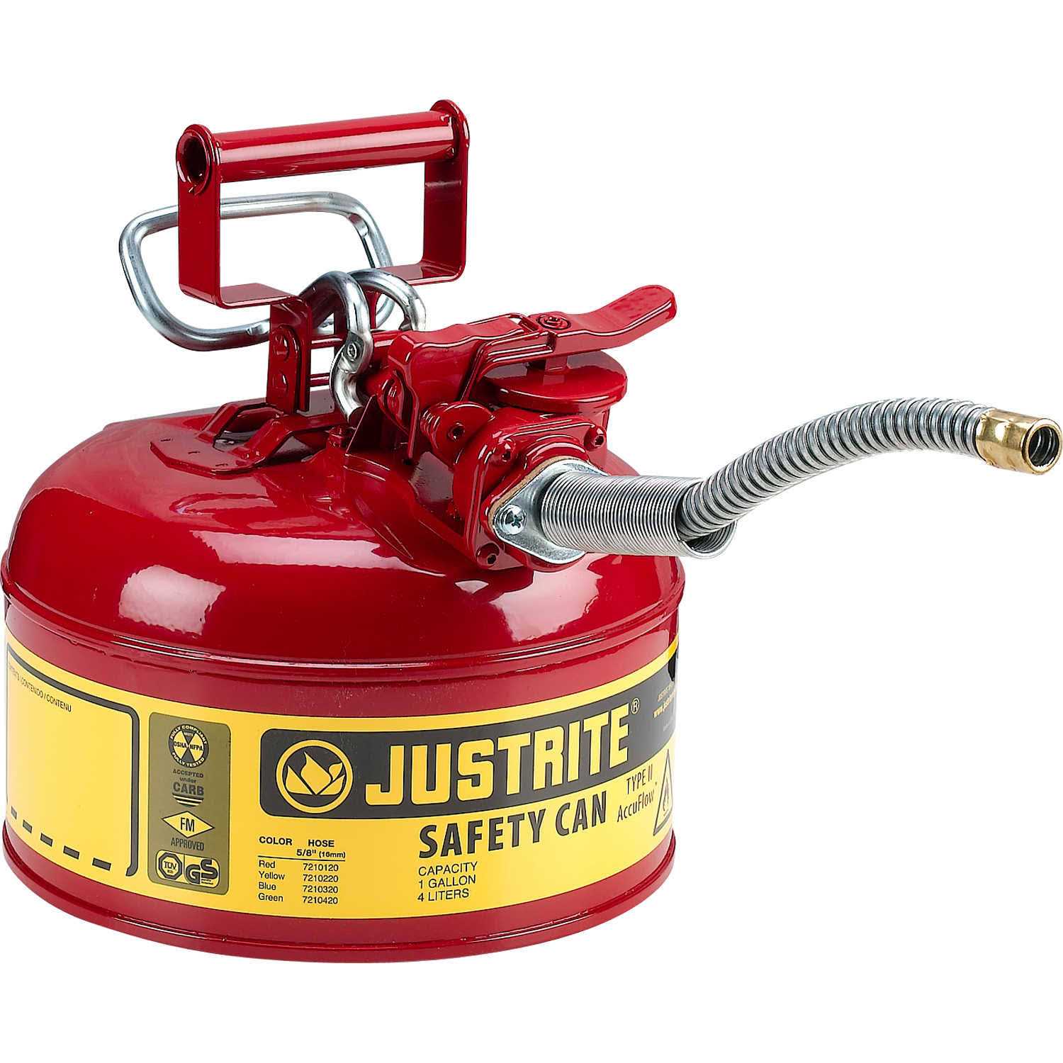 Justrite Safety Can Type II - Inhomebuy
