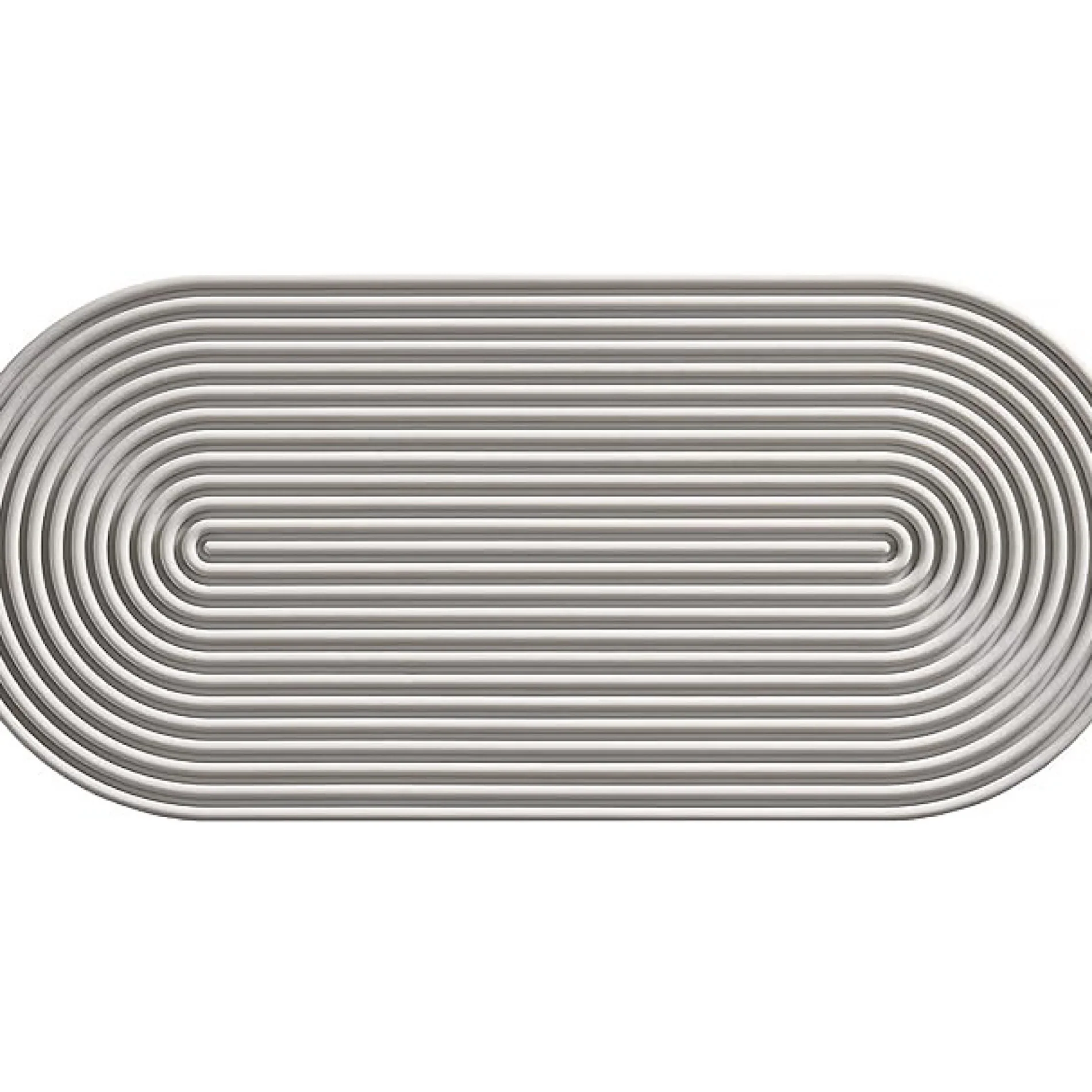 Mat Cocktail Rocks 34x15cm Warm Grey - Inhomebuy