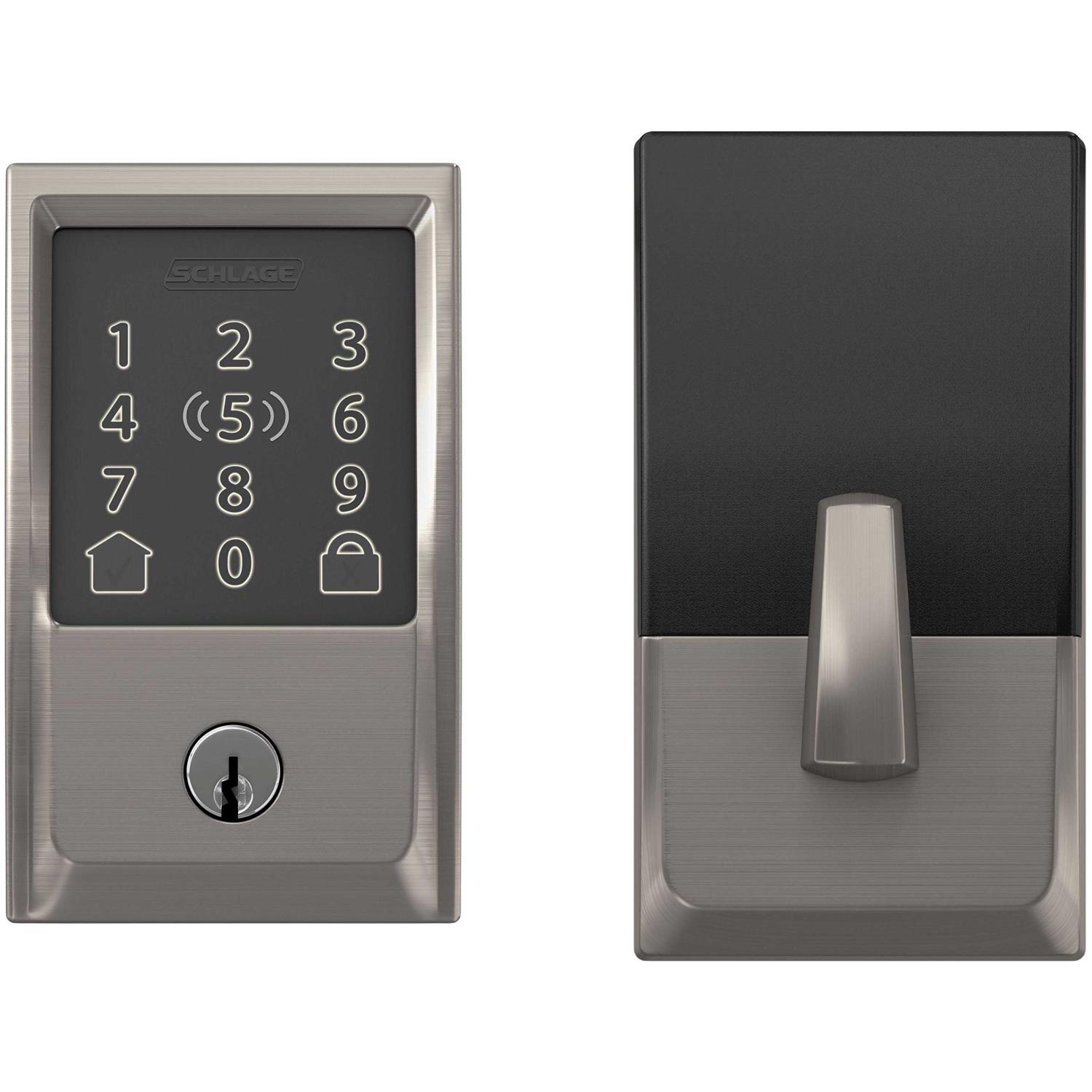 Schlage BE499WB-CEN Encode Plus Century Touchscreen Electronic Deadbolt with WiFi BE499WBCEN622 - Inhomebuy