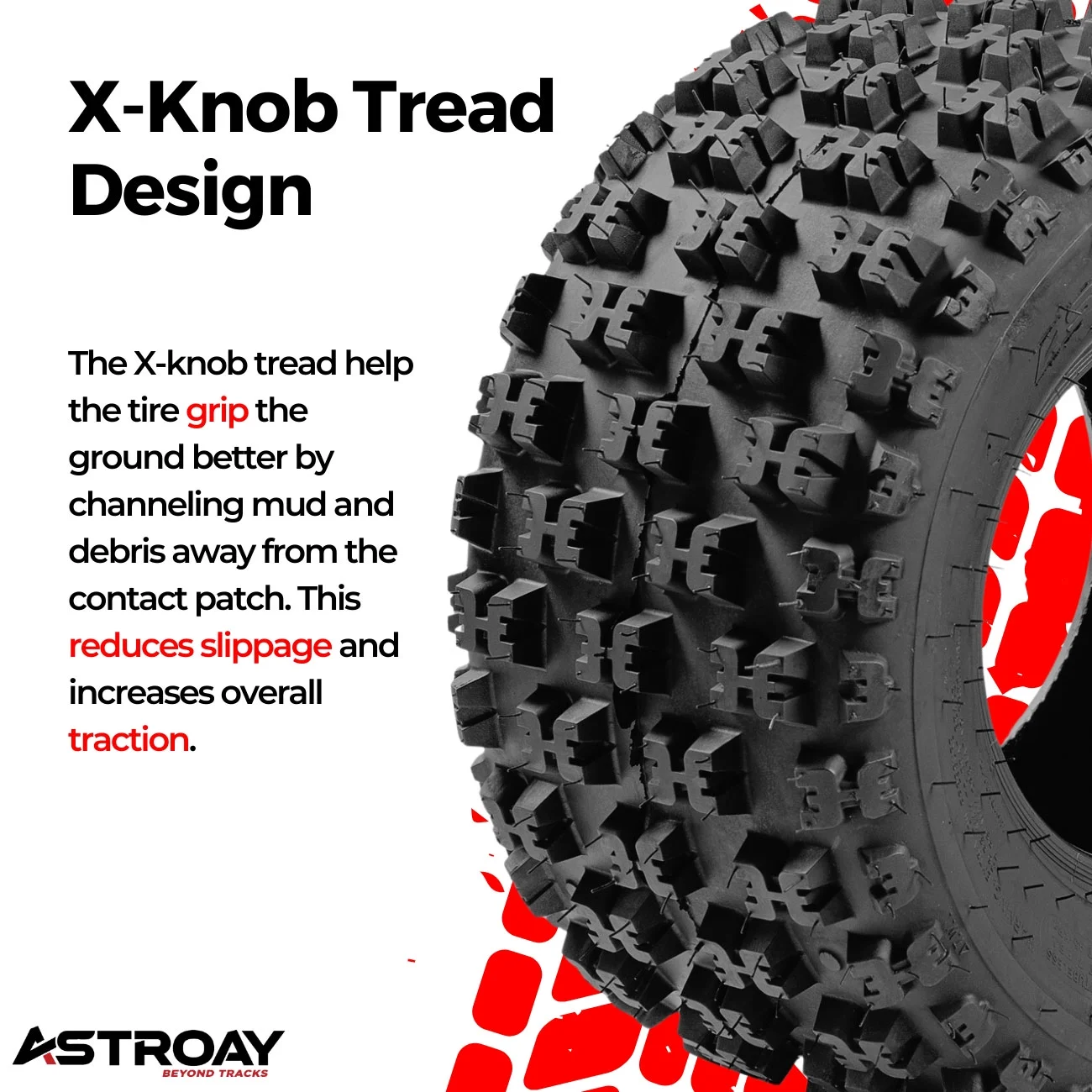 Astroay 20x10-9 OES Rear ATV Tires - Set Of 2 - Inhomebuy