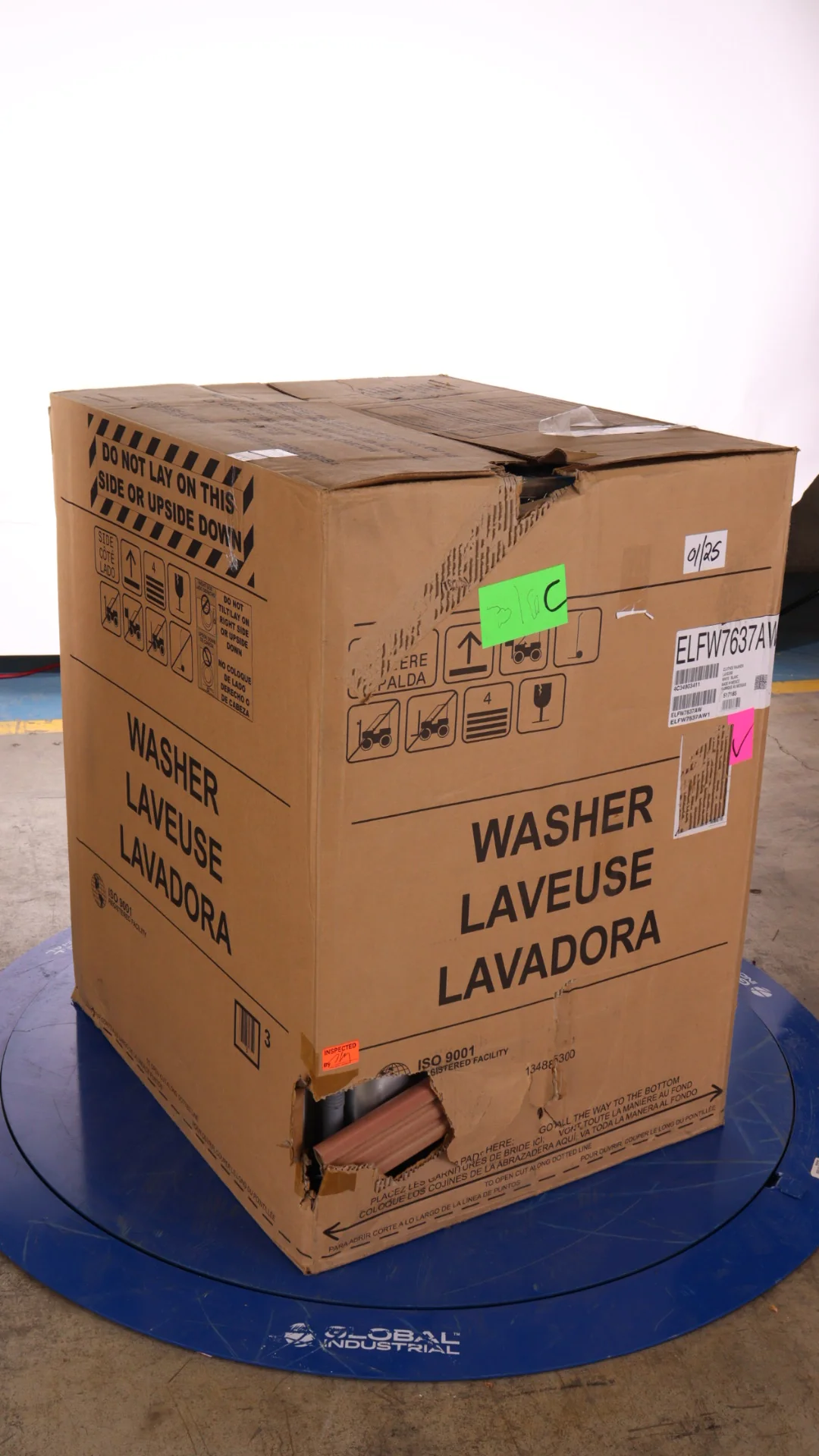 ELECTROLUX 6 SERIES 5.2 CU FT. ELECTRIC FRONT LOAD WASHER WITH SMARTBOOST - ELFW7637AW - Inhomebuy