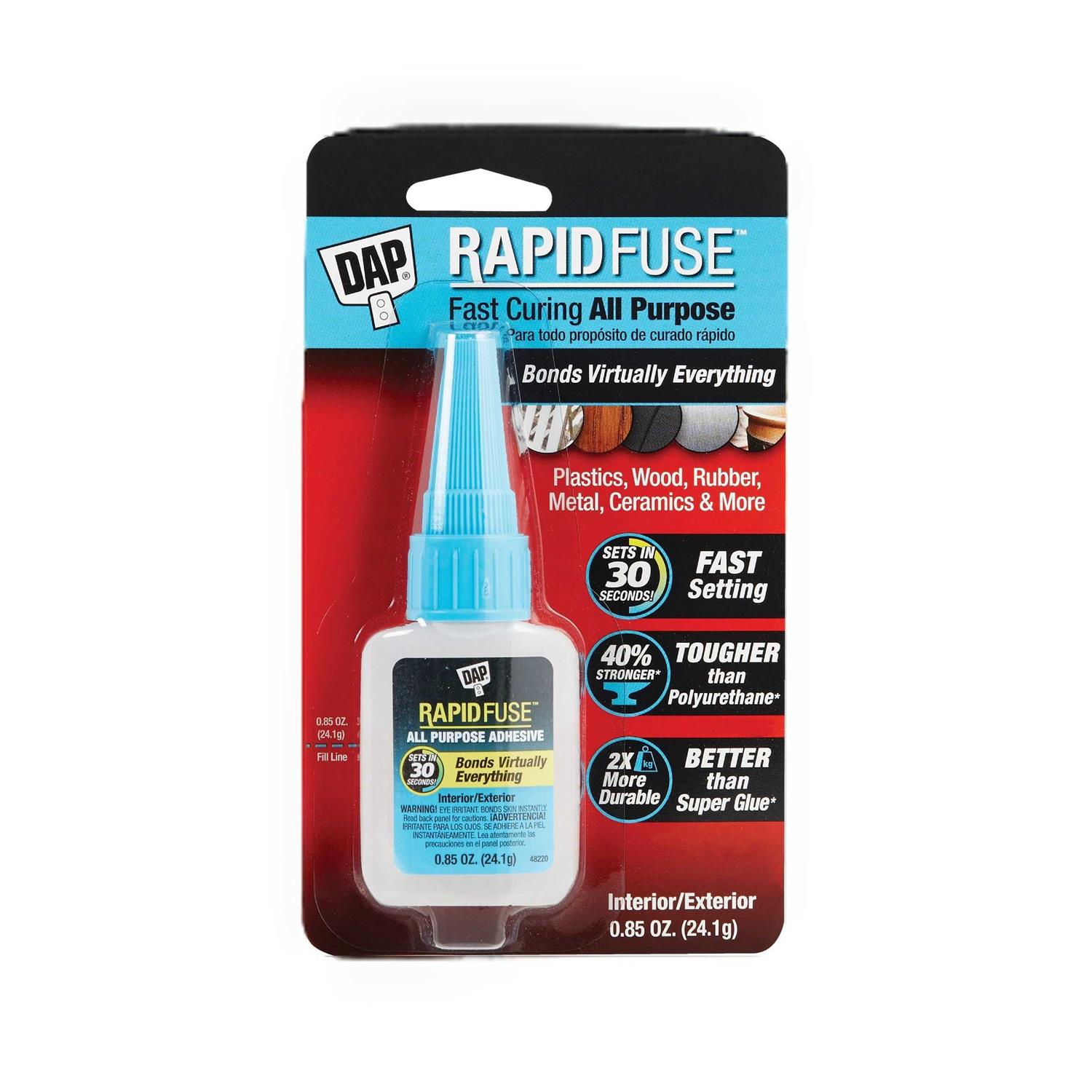 DAP RapidFuse All Purpose Adhesive - Inhomebuy