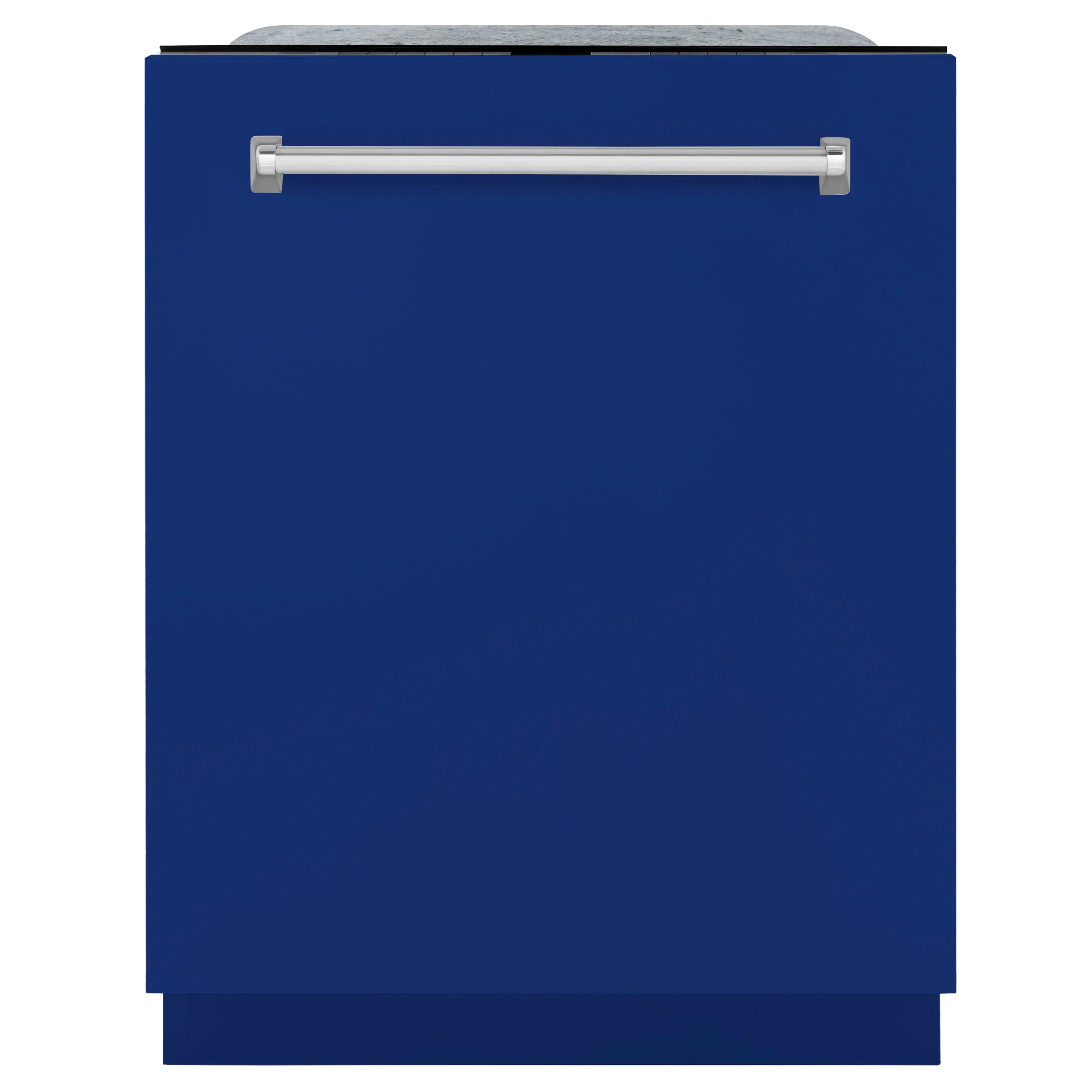ZLINE 24 In. Monument Series 3rd Rack Top Touch Control Dishwasher in Blue Gloss, 45dBa, DWMT-BG-24 - Inhomebuy
