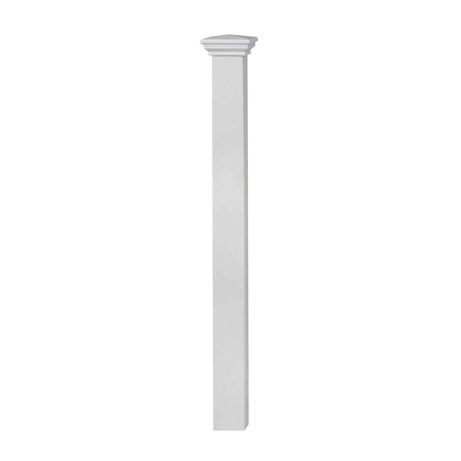 Zippity Outdoor Products ZP19026 Lightweight Portable Vinyl Picket Fence Kit w/Metal Base - Inhomebuy