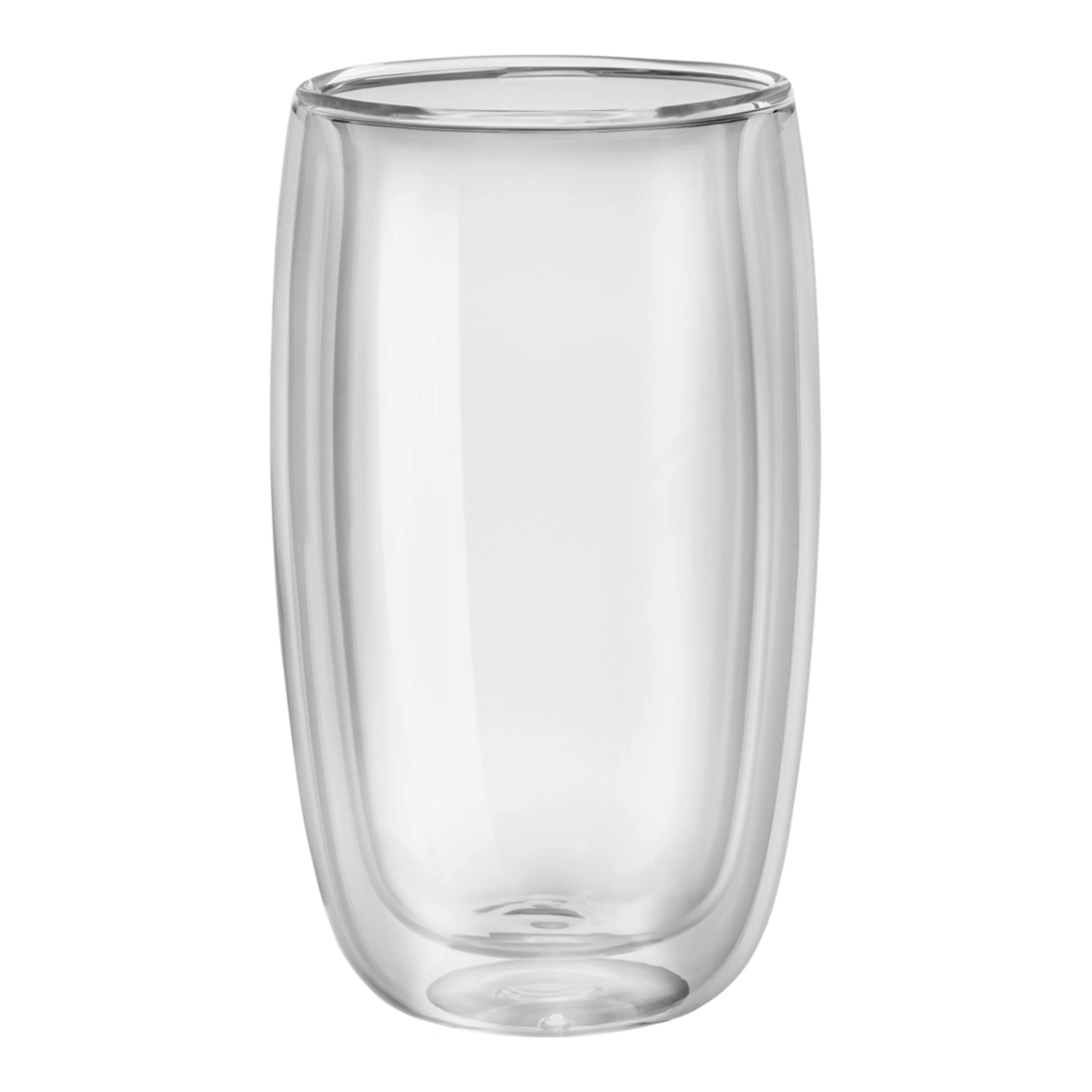 ZWILLING 8pc Latte Glass Set, Sorrento Plus Double Wall Glassware Series - Inhomebuy