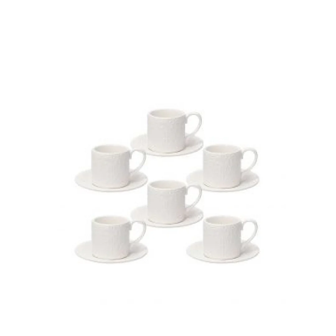 Ornament Copenaghen Coffee Cup & Saucer Collection Set 6 - Inhomebuy