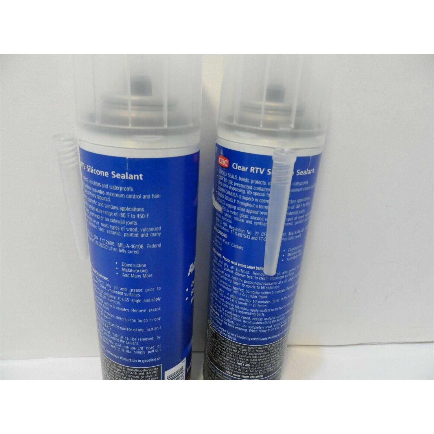 CRC Clear RTV Silicone Sealant 14055 - Inhomebuy