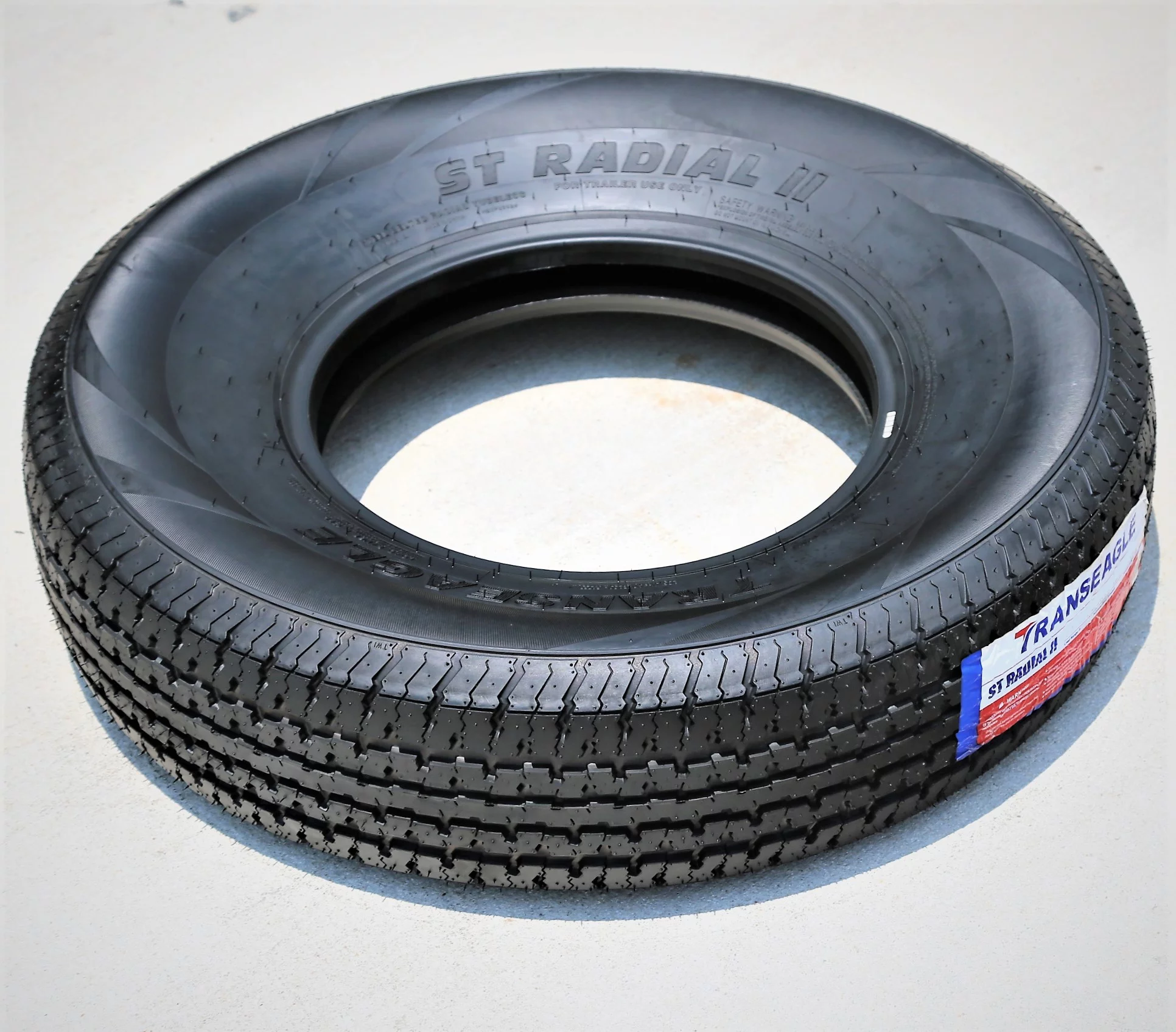 Transeagle ST Radial II Trailer Tire - ST205/75R14 105L LRD 8PLY - Inhomebuy