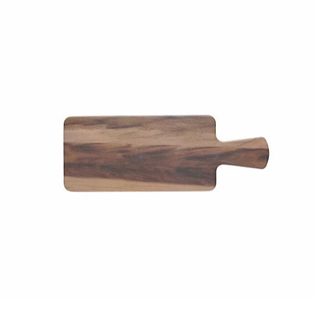 Rect.Chopping Board 30x18cm Show Plate Dark - Inhomebuy