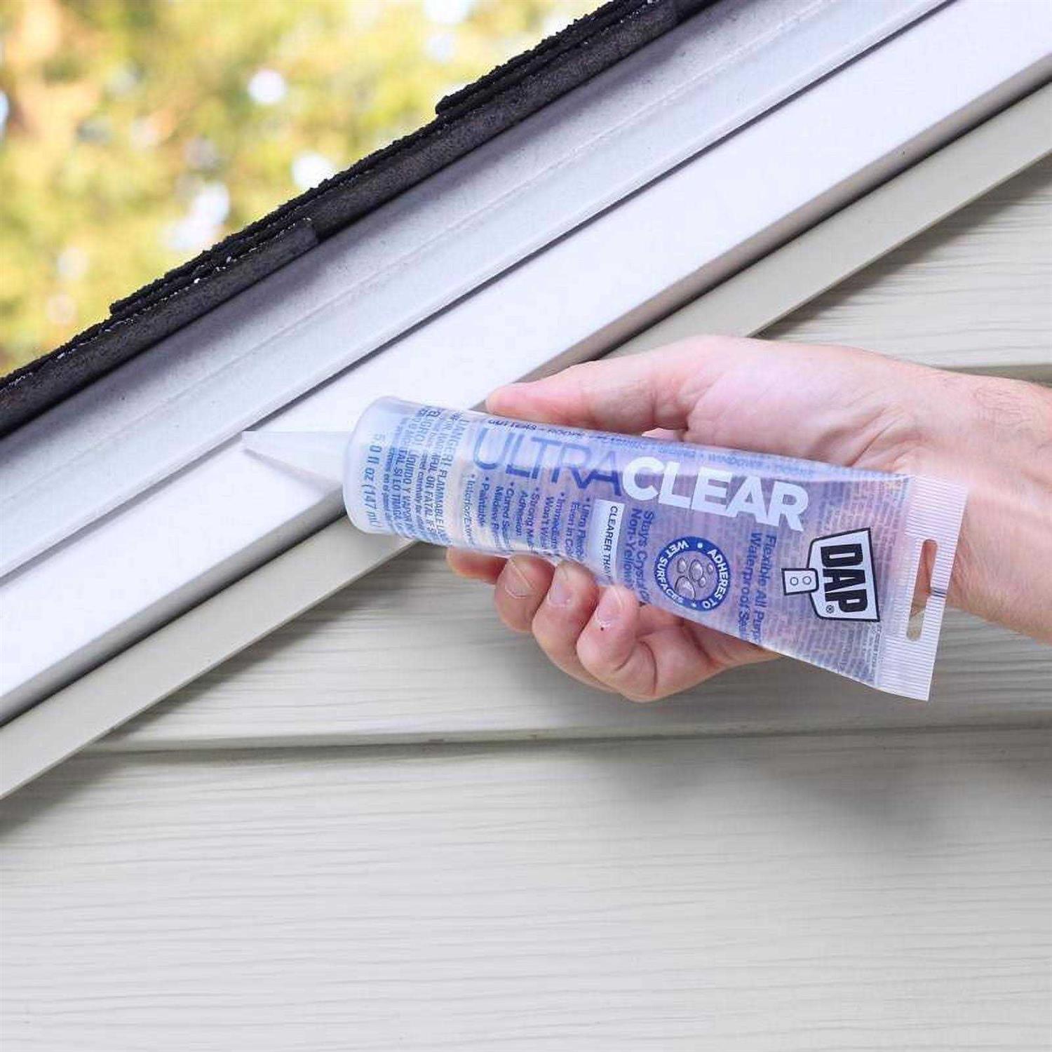 DAP Ultra Clear All Purpose Waterproof Sealant - Inhomebuy