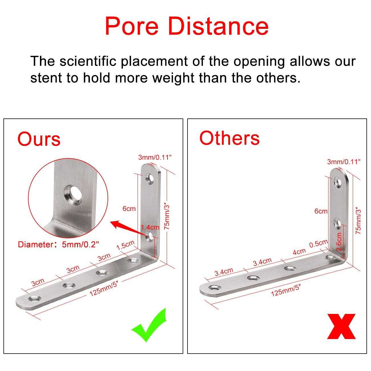 yumore Gas Struts 200n/30lb Heavy Duty Support Hinges Automatic Slow Lowering Safety Pneumatic for Cabinets Wooden Box Toy Chest - Inhomebuy