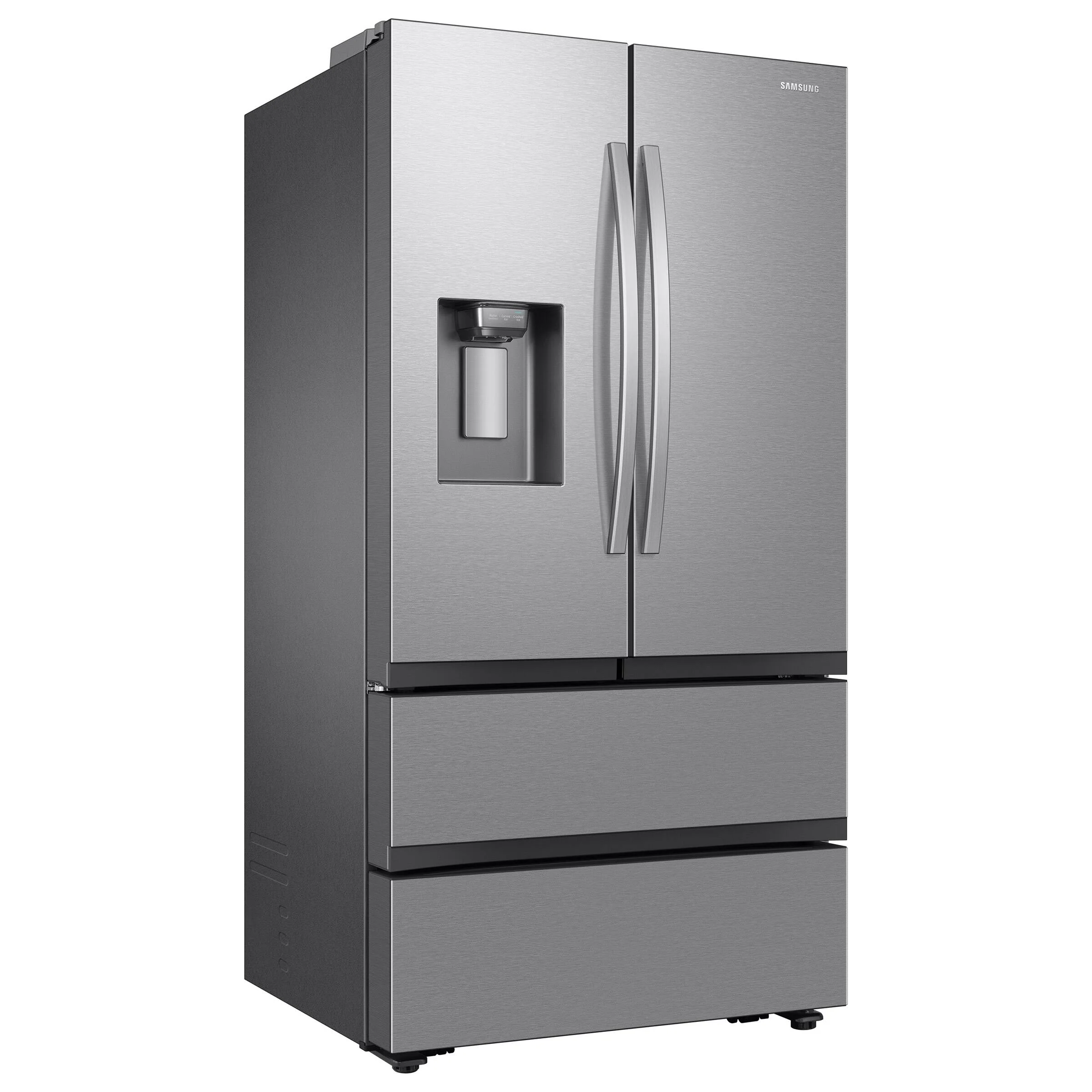 Samsung 25 cu. ft. Fingerprint Resistant Stainless Steel Counter Depth French Door Refrigerator - RF26CG7400SRAA - Inhomebuy